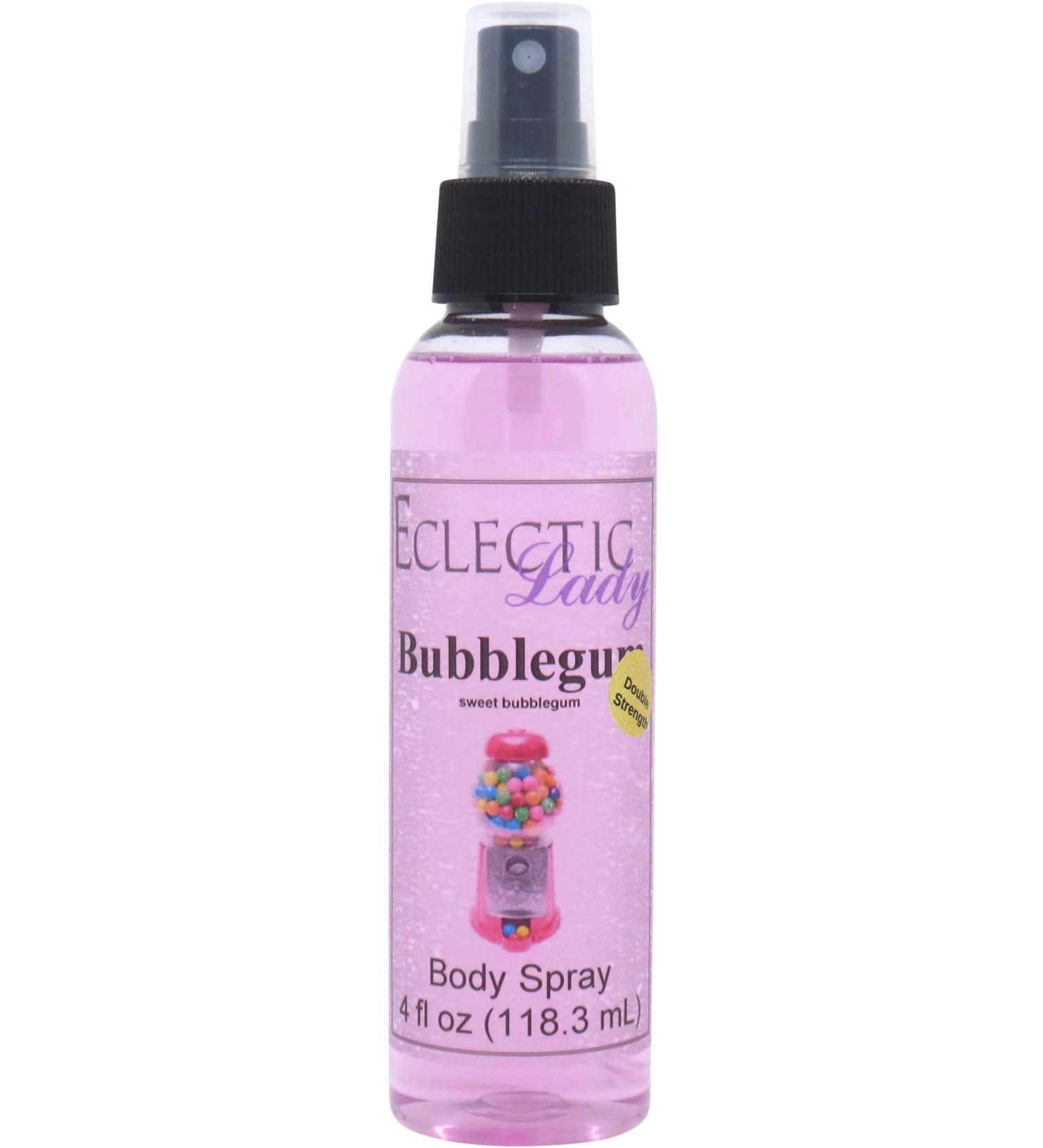 Bubblegum Body Spray (Double Strength) 4 ounces Body Mist for Women with Clean Light & Gentle Fragrance Long Lasting Perfume with Comforting Scent for Men & Women Cologne with Soft Subtle Aroma 4 Fluid Ounces (Double Strength) - Buy Online on GoSupps.com