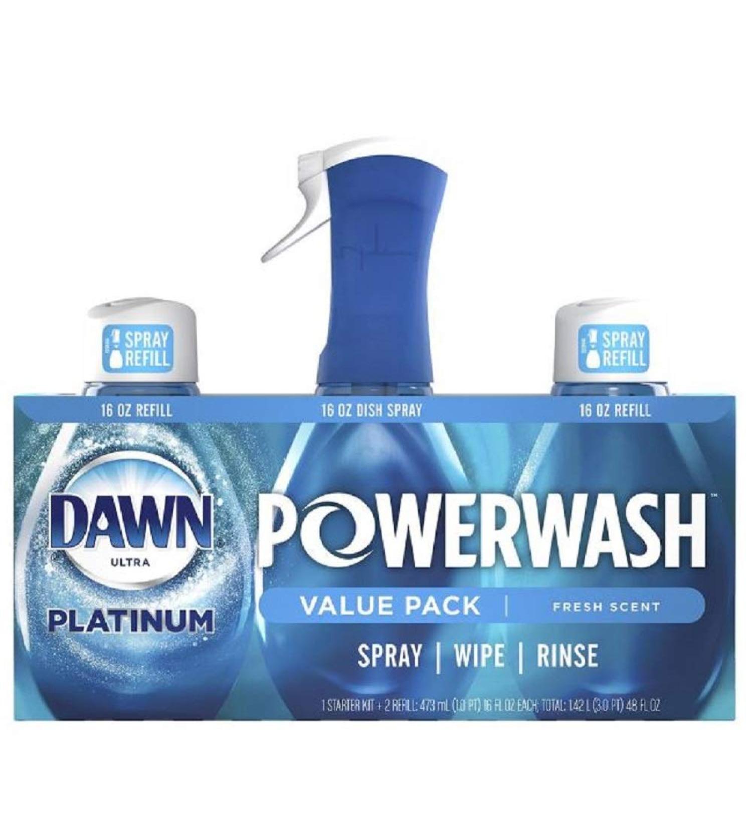 Buy Dawn Ultra Power Wash Platinum Fresh Scent - Best Dish Soap for Grease Removal | Fast International Shipping - Buy Online on GoSupps.com