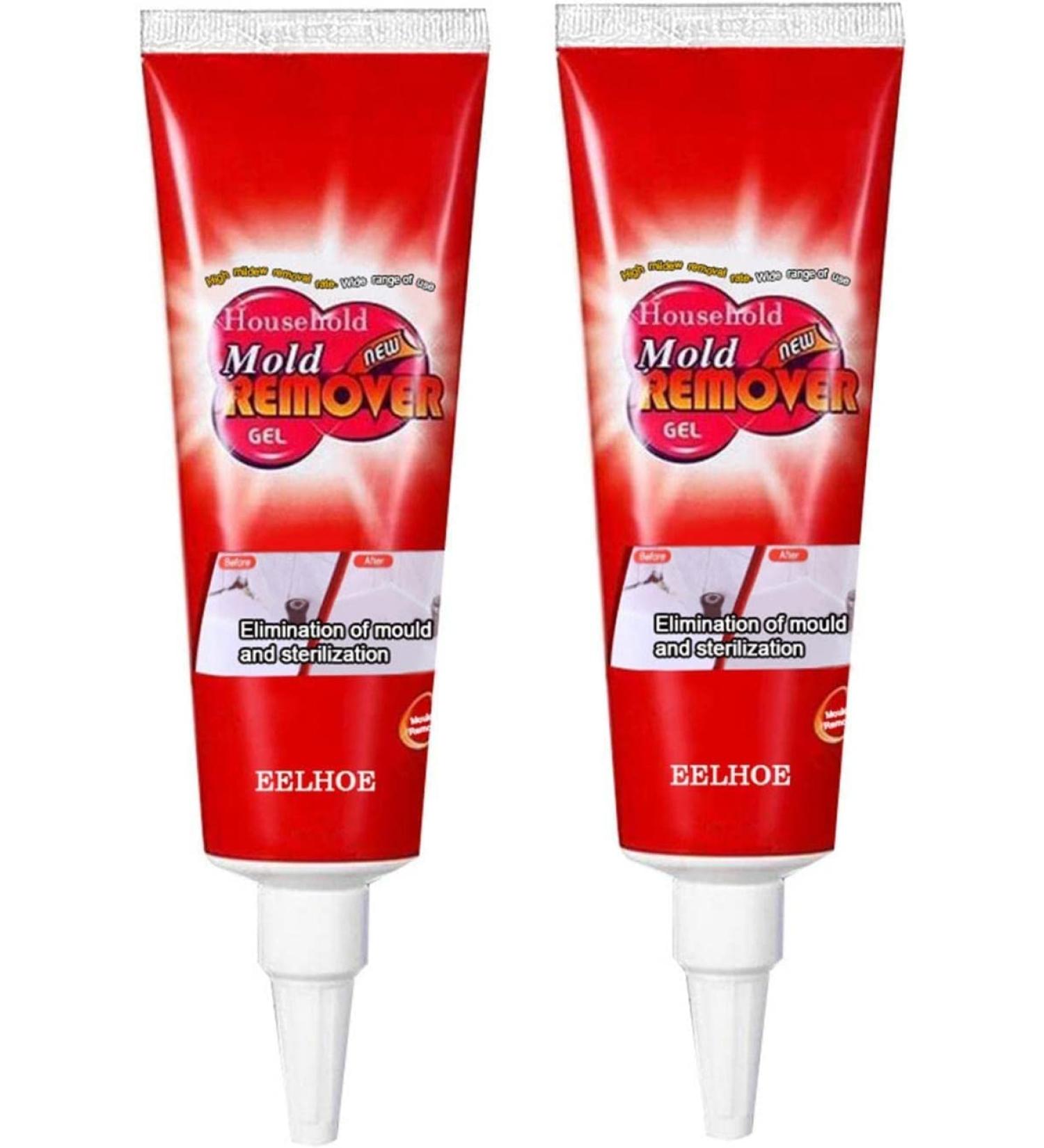 Mould Magic Gel Mould Magic Remover Household Mold Remover Gel Chemical Mold Removing Gel Powerful Quick Great for Wall Tiles Wall Corner and Kitchen Bathroom Sink (40g) - Buy Online on GoSupps.com