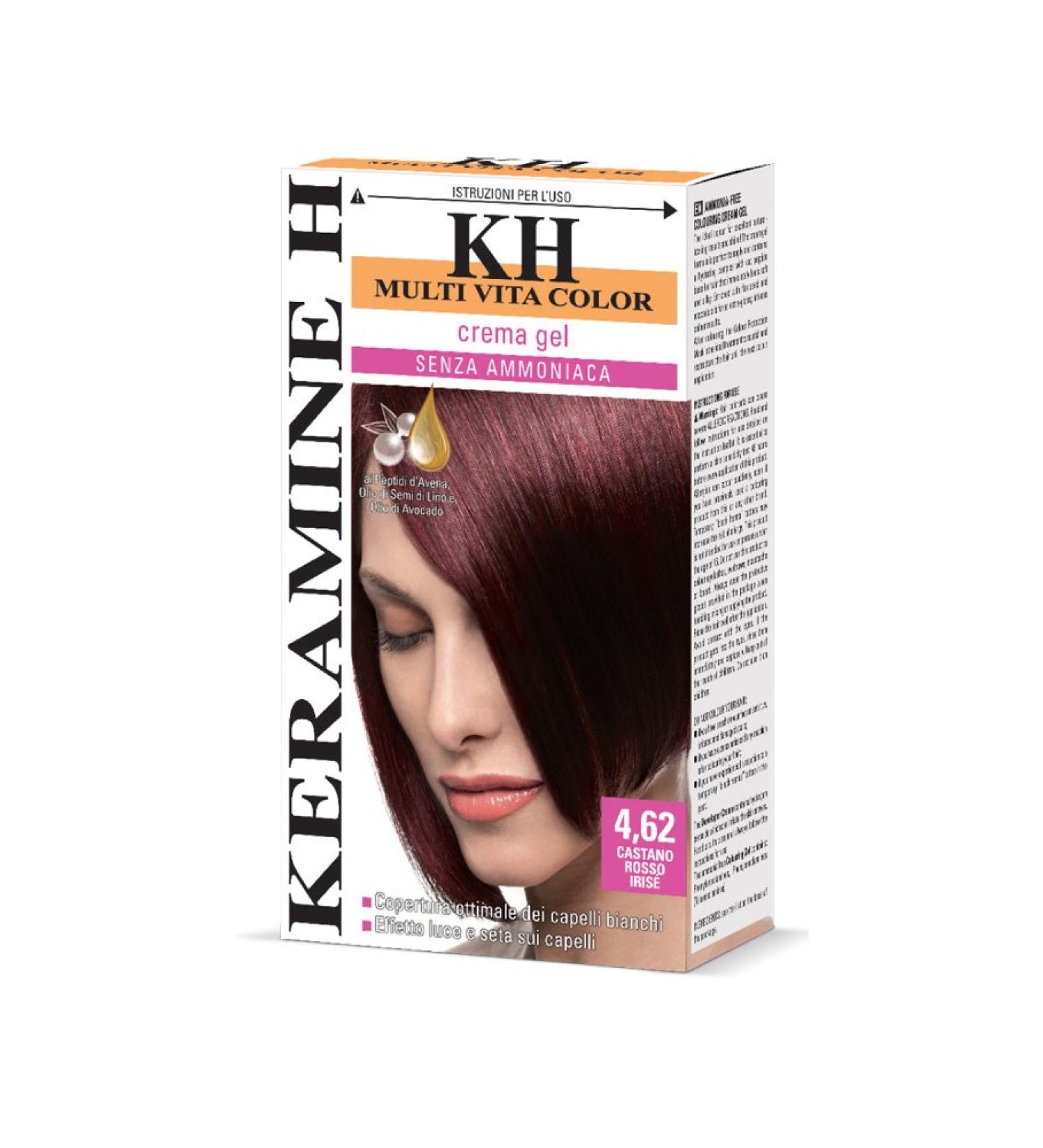  Keramine H Keramine H Gel Cream Red Chestnut - 3 x 110 ml Boxes - Total: 330 ml - Buy Online on GoSupps.com