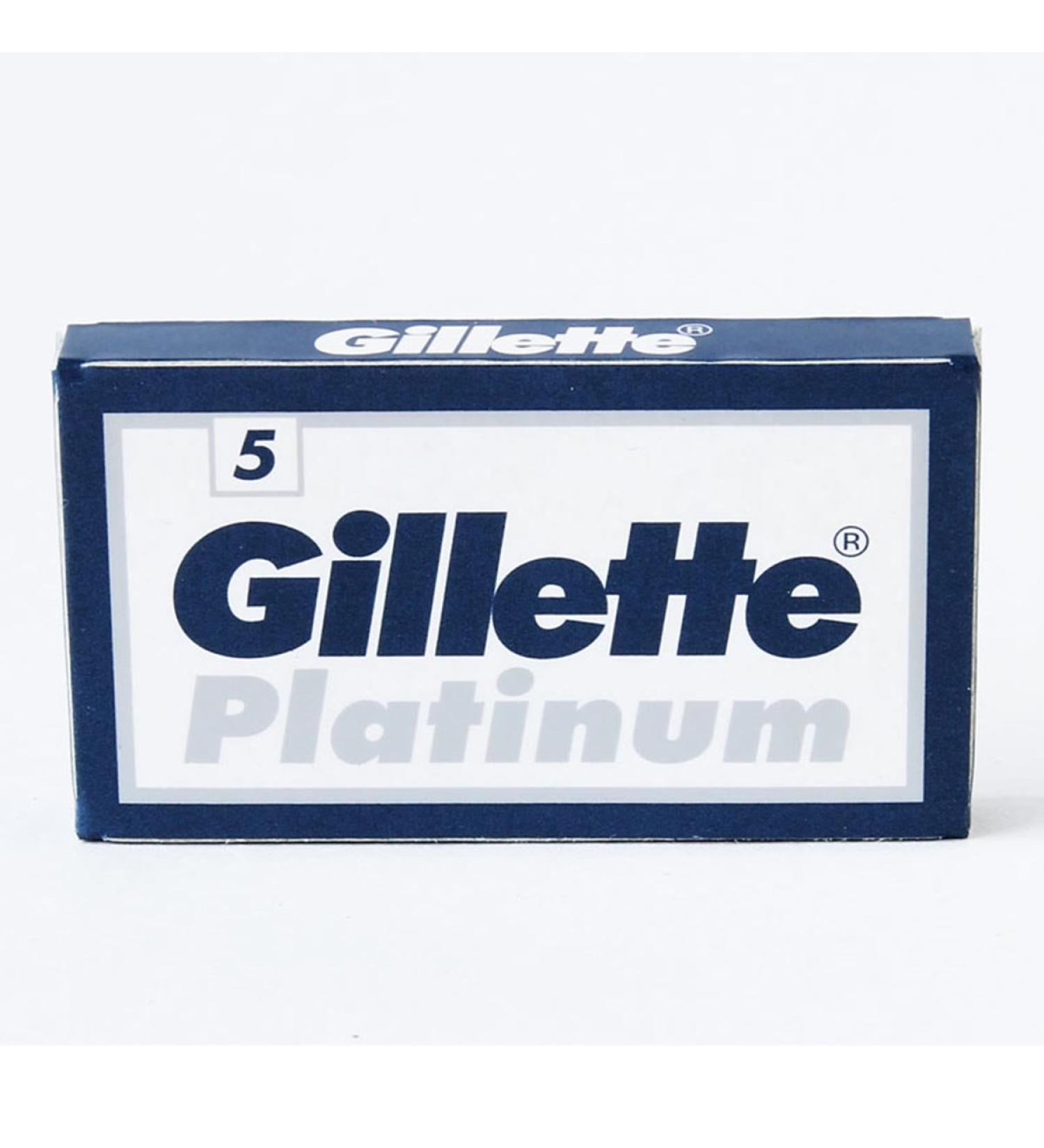 Gillette Platinum Blade Razor Pack of 5