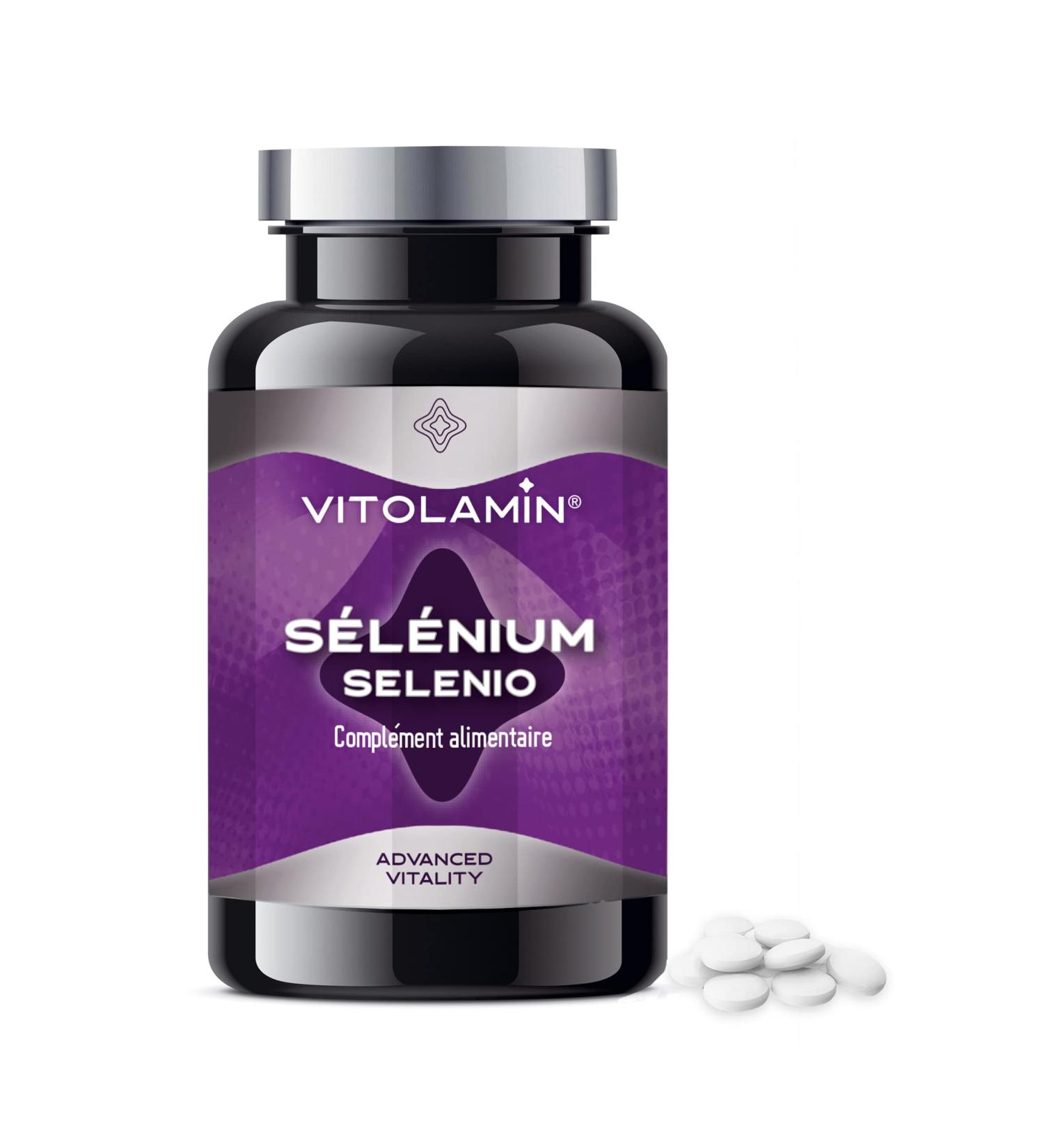 Selenium Vitolamin 365 Vegetarian Tablets - 1 per day. Selenium contributes to the normal functioning of the immune system - Buy Online on GoSupps.com