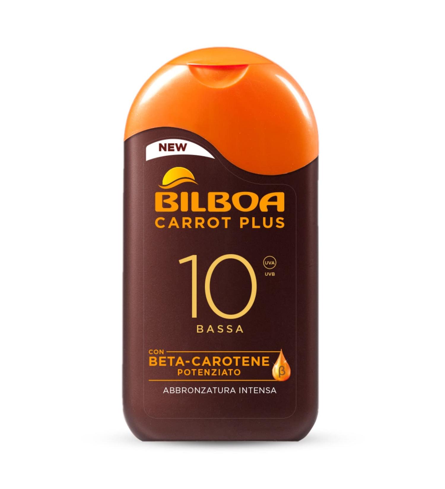 Carrot Plus Sun Milk SPF 10 - Low Protection 200ml | International Shipping Available - Buy Online on GoSupps.com