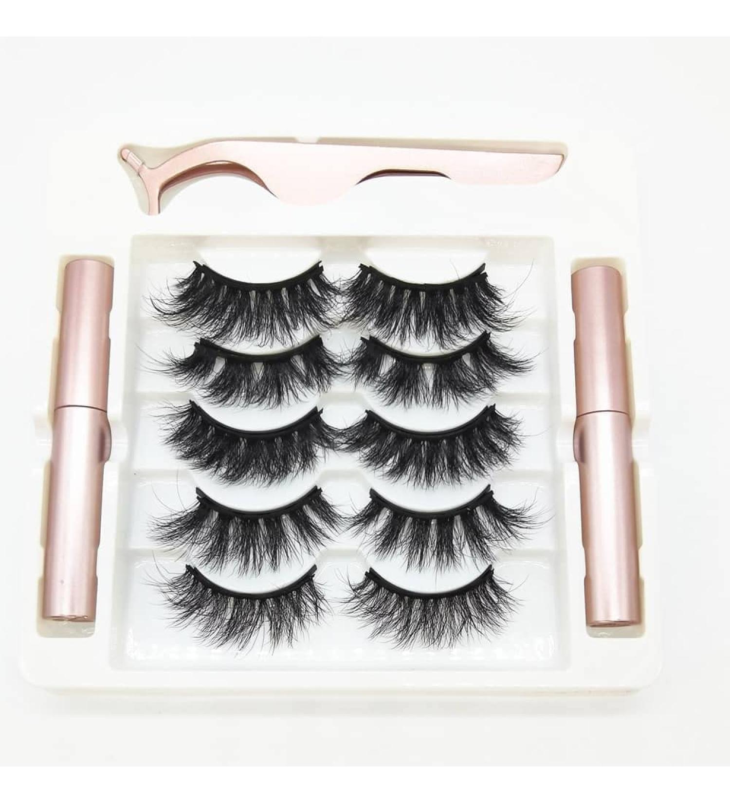 Buy Magnetic Eyelashes (Black) - Shop Stunning Reusable Magnetic Lashes for Flawless Look | Fast International Shipping - Buy Online on GoSupps.com