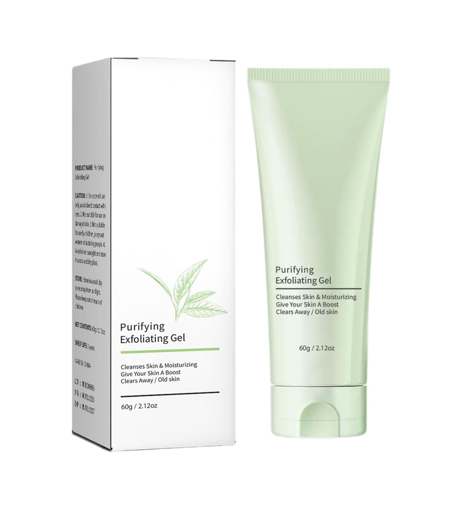 Facial Exfoliator Delicate Facial Exfoliating Scrub Delicate Facial Exfoliating Scrub Delicate Body Peeling Gel 60G Nourishing Gel For Deep Cleansing Body Care Moisturizing Removal - Buy Online on GoSupps.com