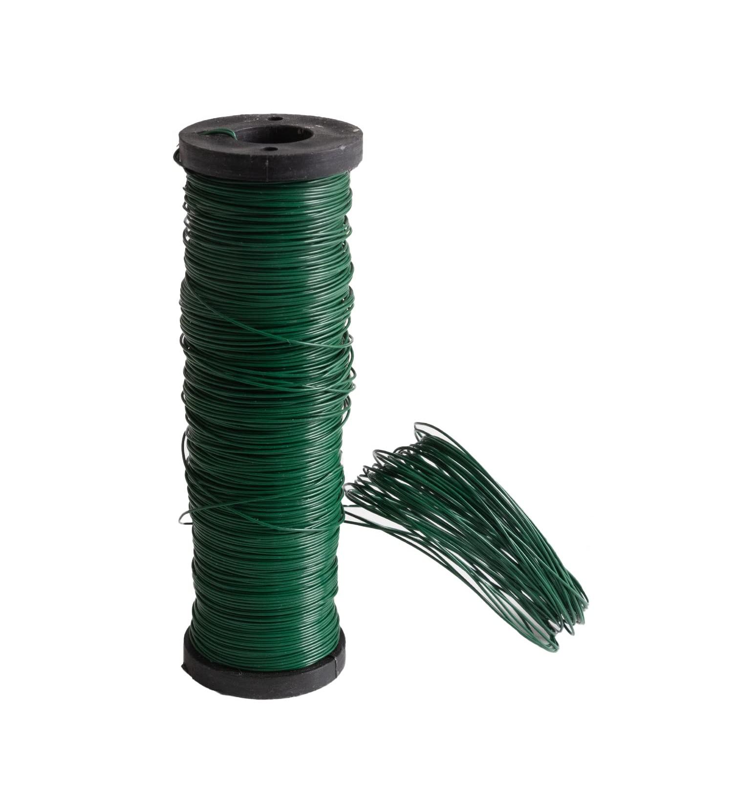 Royal Imports Bulk Green Paddle Wire Spool 150 YD roll  24 Gauge  Floral Arrangements  Florist Supplies  Jewelry  Gift  Crafts  Wreath Making  Flower Garland  Plant Stem Garden Ties  Bouquet Bind Wrap 24 Guage - Buy Online on GoSupps.com