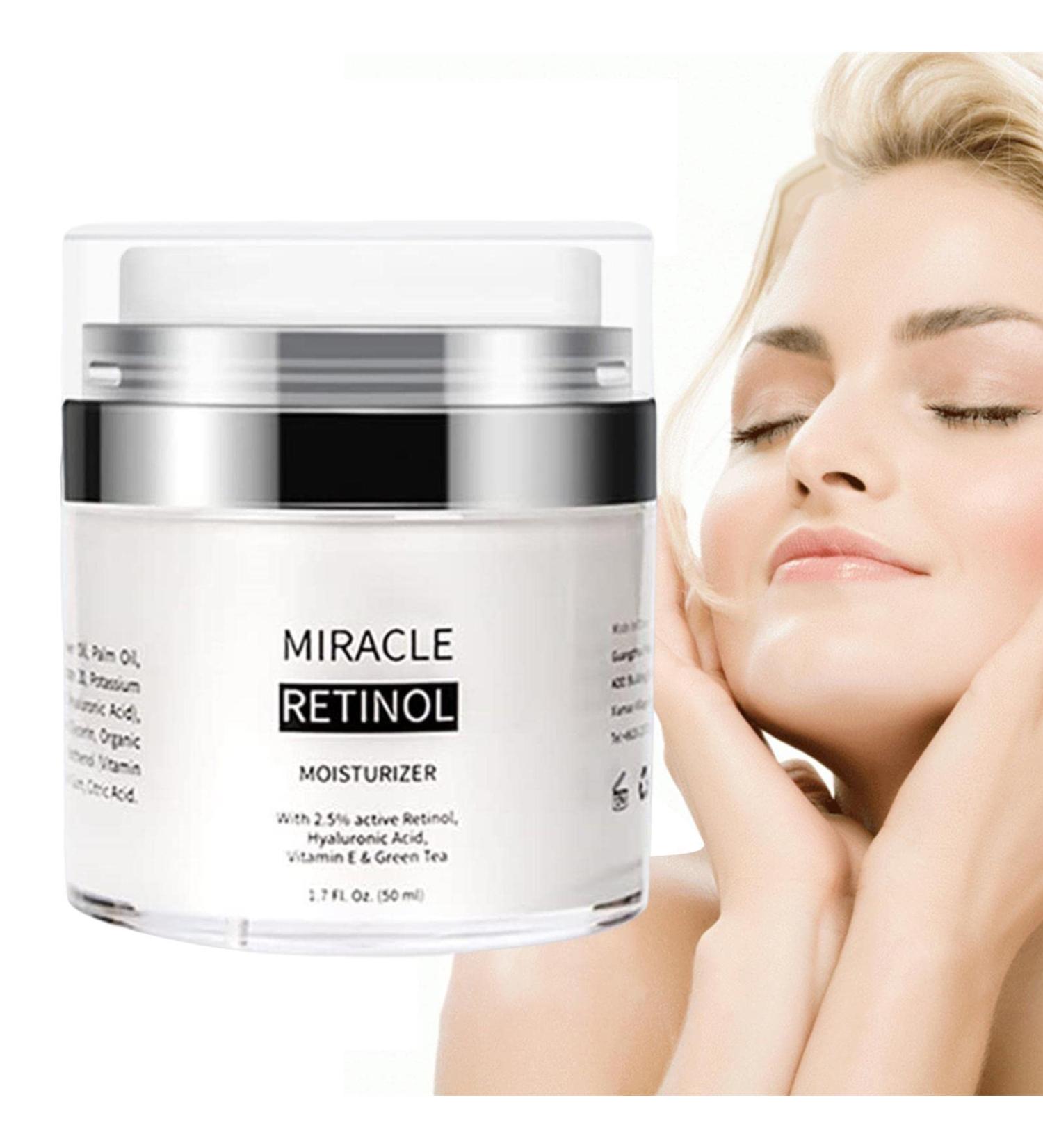  GIMOCOOL Harvey Ross Miracle Retinol Face Moisturizer 50ml Retinol Face Moisturizer Anti Aging for Women Reduces Wrinkles & Firms Skin (1 Piece) - Buy Online on GoSupps.com
