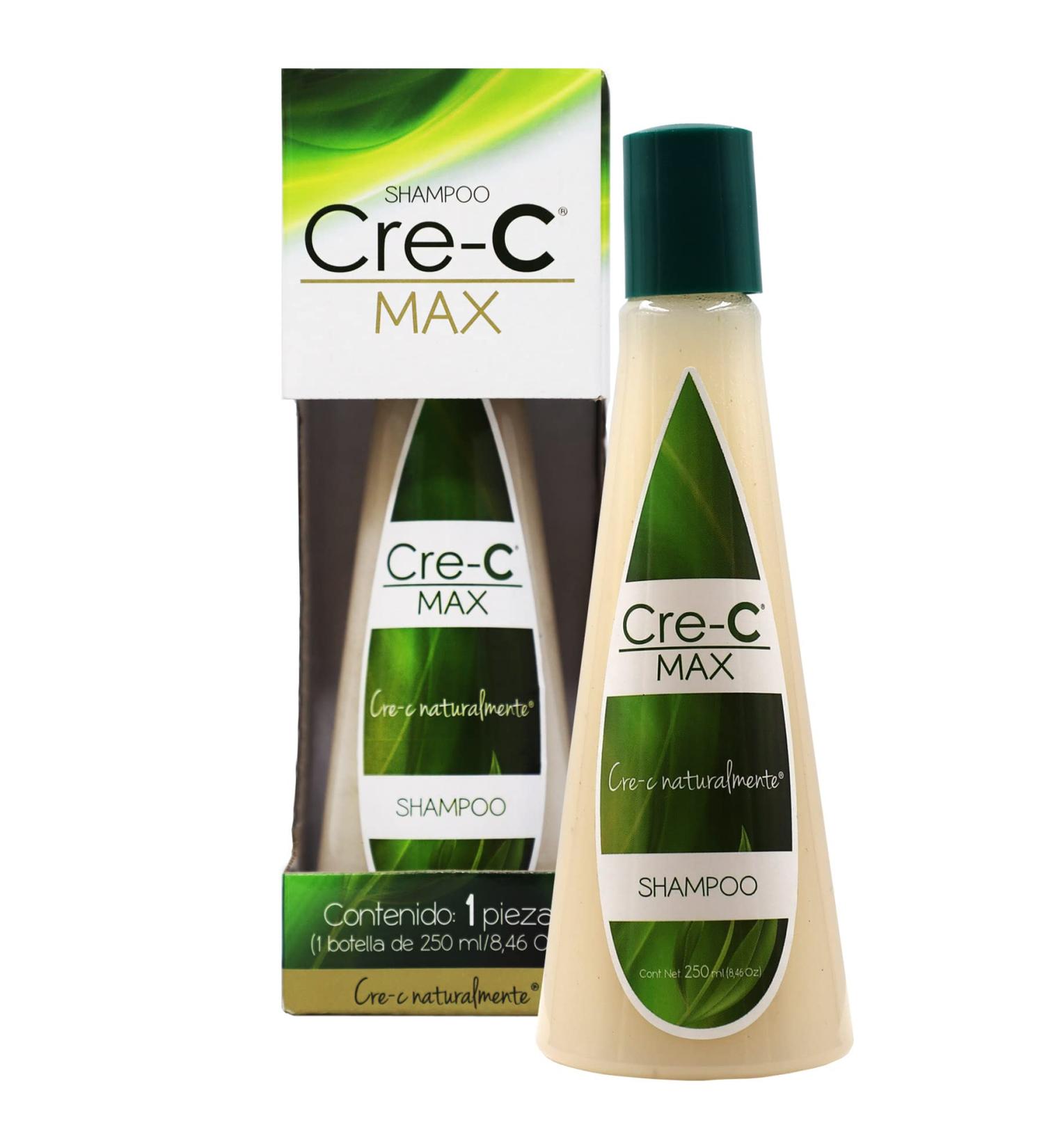 Cre-C Max Cleansing and Strengthening Shampoo for Hair Loss Prevention - 8.46 FL Oz Bottle - Buy Online on GoSupps.com