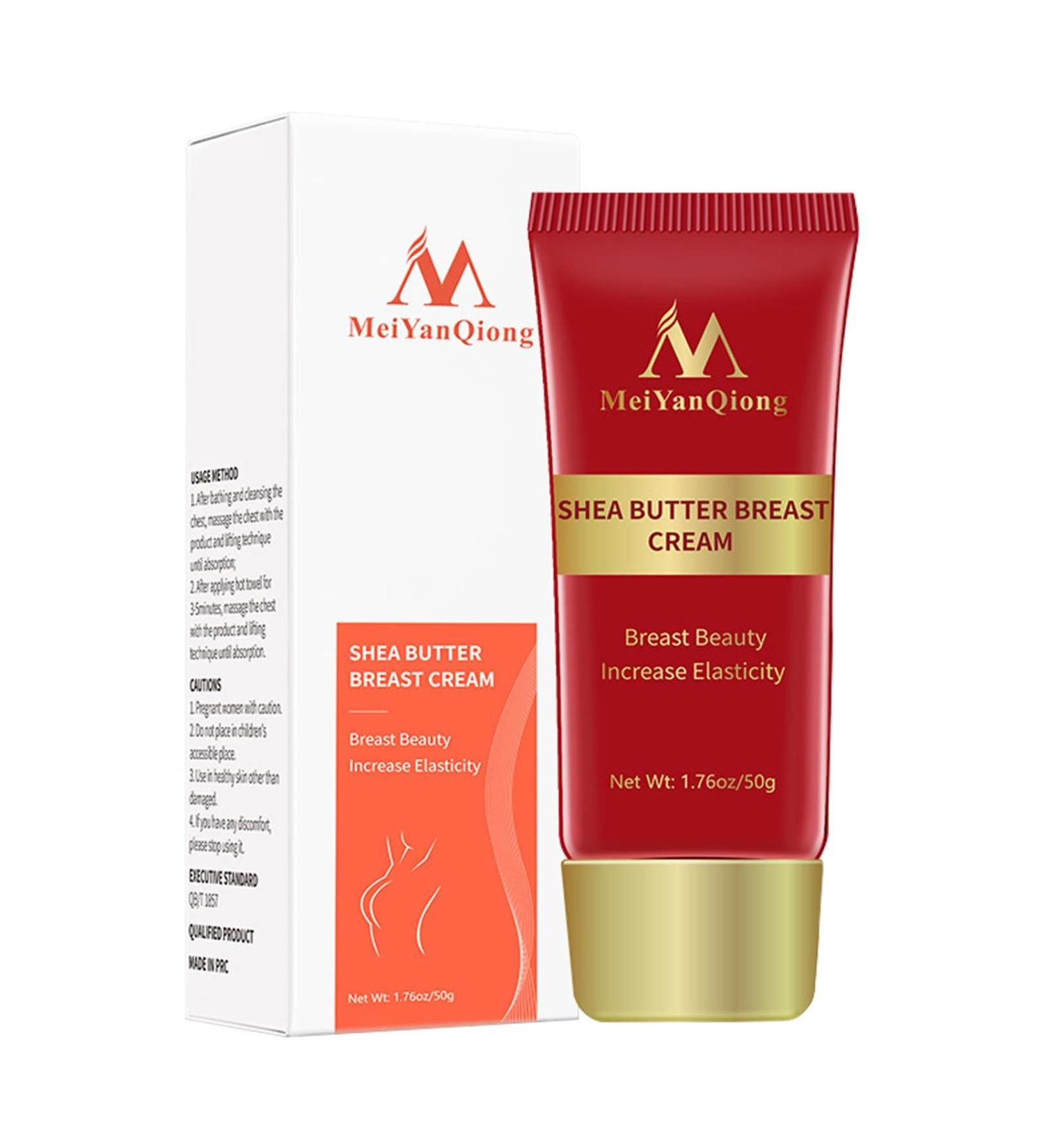 Massage Support Breast Enlargement Cream - Firming Care for Women | Red One Size - Best Personal Skin Care - Buy Online on GoSupps.com