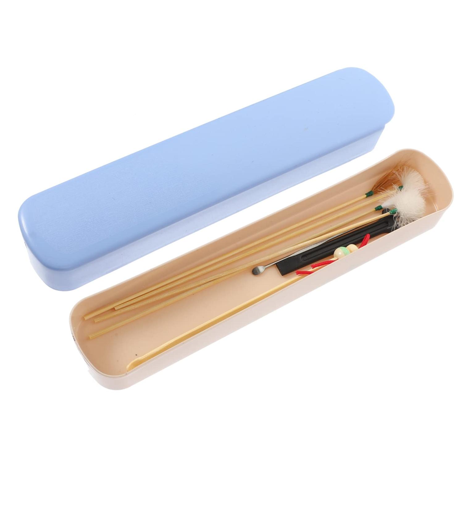 GLEAVI Ear Wax Removal Kit - Spiral Ear Picker & Wooden Ear Spoon for Safe & Effective Ear Cleaning - Pro Tools for Adults - Buy Online on GoSupps.com