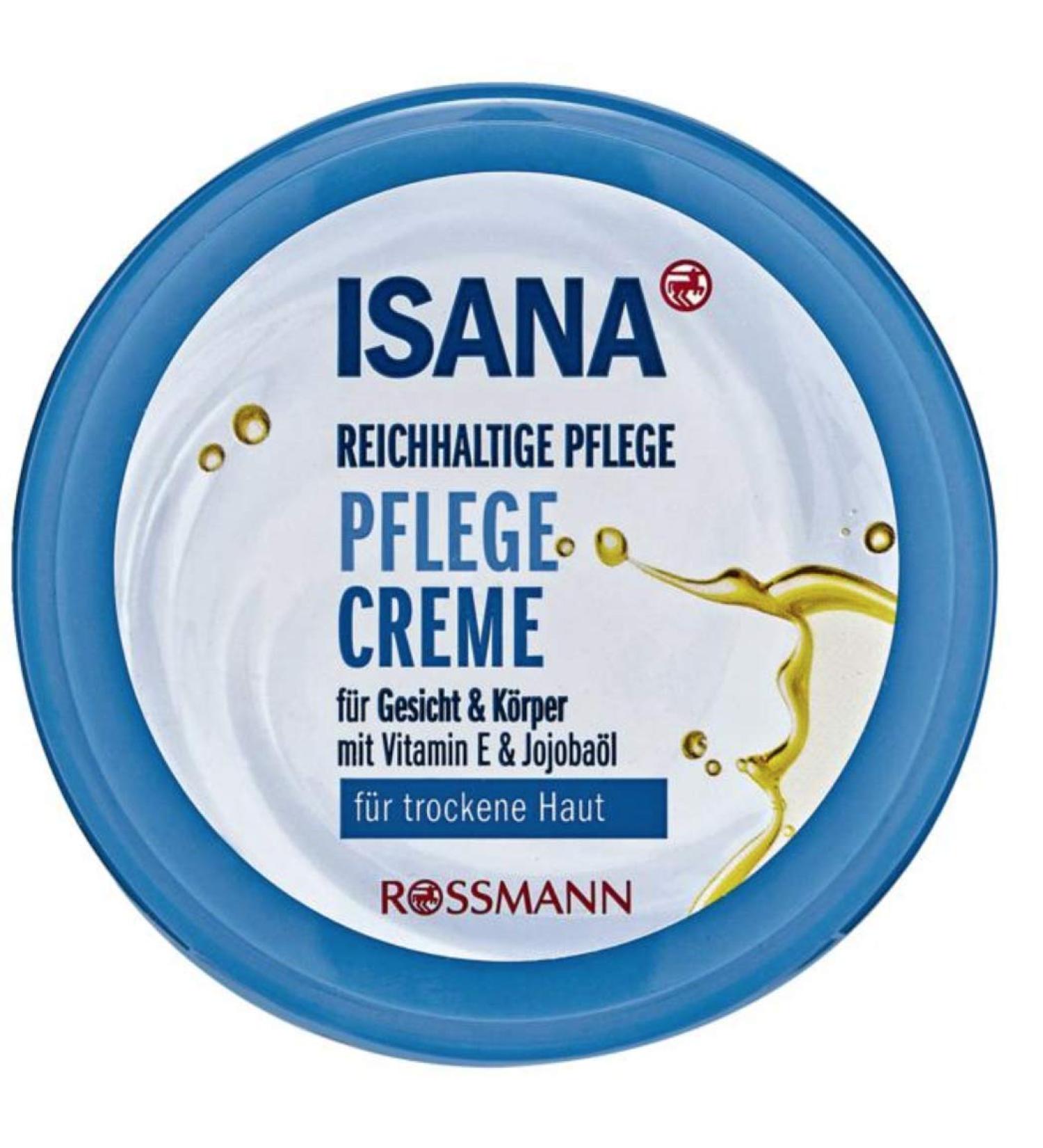 Rich care cream - for dry skin for face & body with vitamin E & jojoba oil - 200 ml