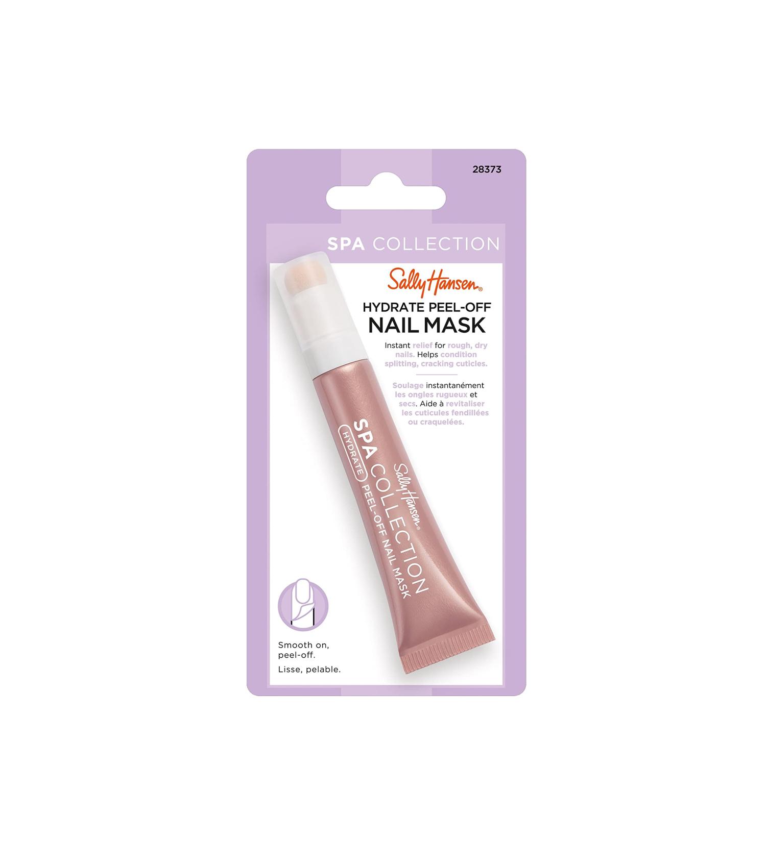 Sally Hansen Spa-Collection Hydrate Peel-Off Nail Mask with Hyaluronic Acid - Moisturizing Treatment for Dry Nails & Cuticles - 8 ml - Buy Online on GoSupps.com
