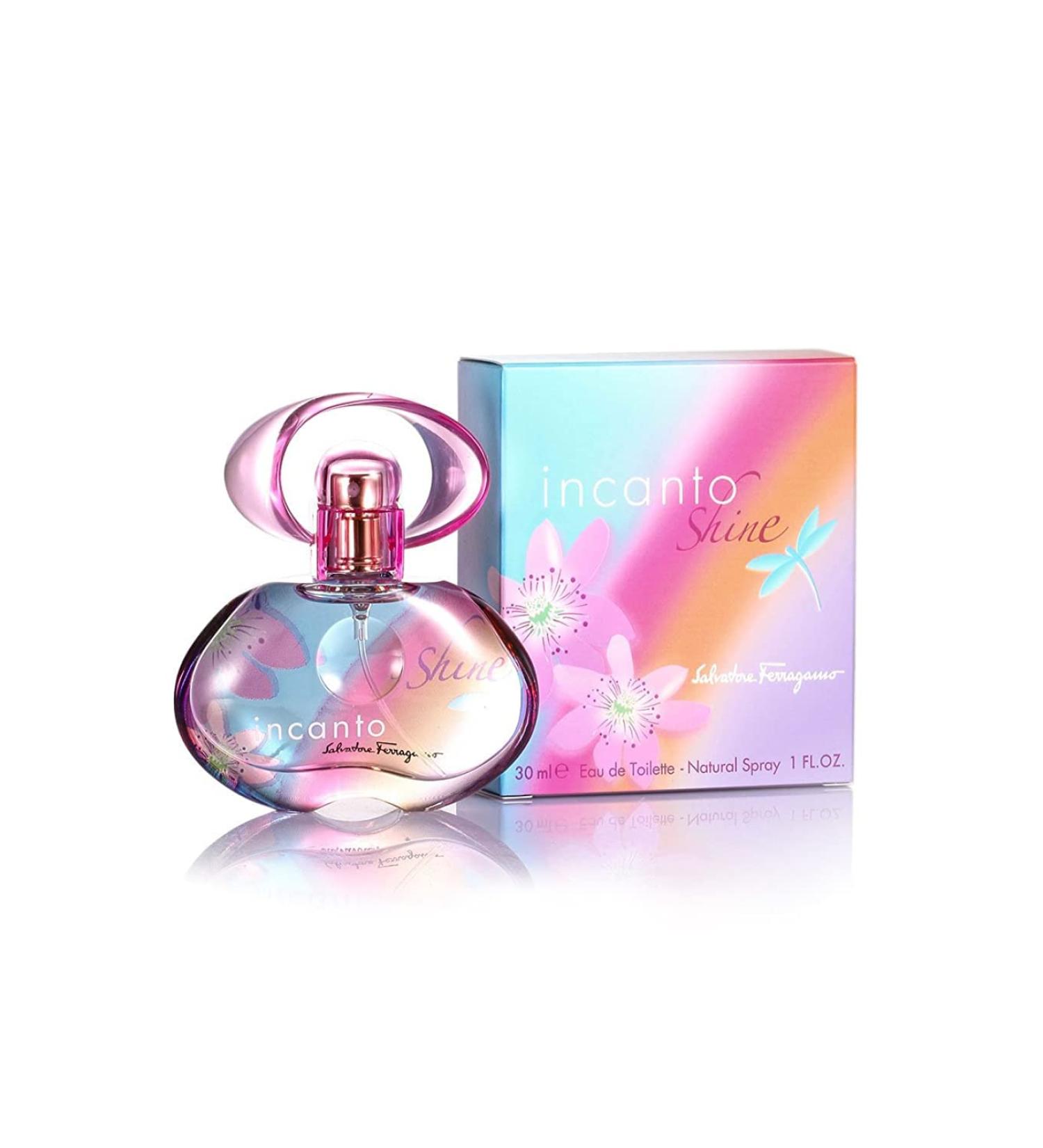 Salvatore Ferragamo Incanto Shine Women Eau De Toilette Spray 1 Ounce - Buy Online on GoSupps.com