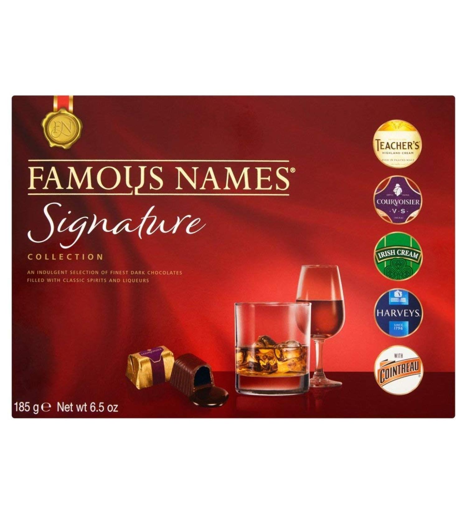 Elizabeth Shaw Famous Names of the Signature Collection Liqueur Chocolates (165g) - Pack of 2 - Buy Online on GoSupps.com