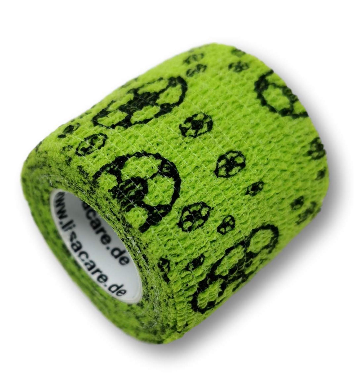 Lisacare Children's Self-Adhering Elastic Bandages - 5cm Wide 4 Roles - Football Motif & Color Selection | International Shipping Available - Buy Online on GoSupps.com
