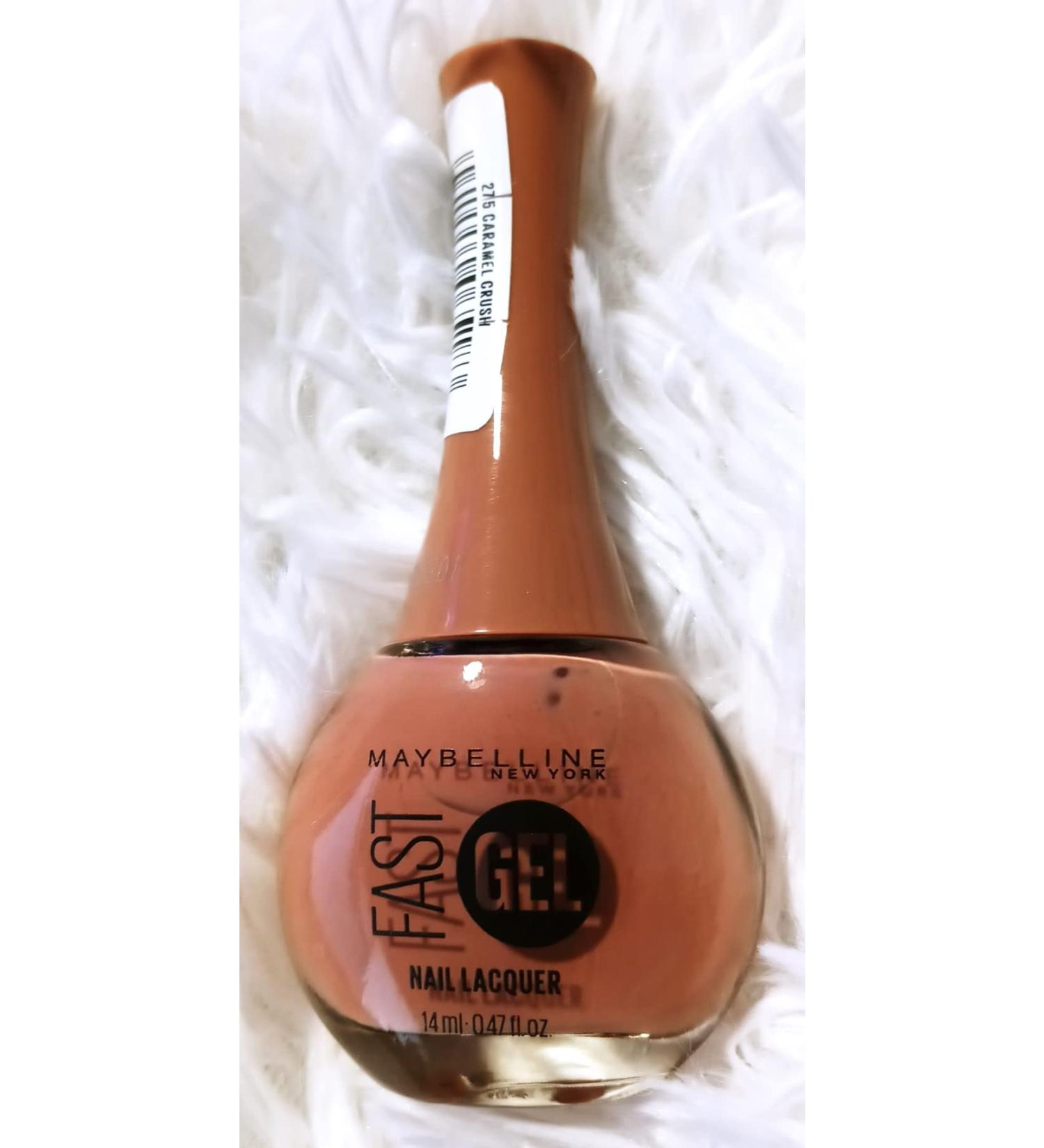 Maybelline New York Fast Gel Nail Lacquer in Caramel Crush