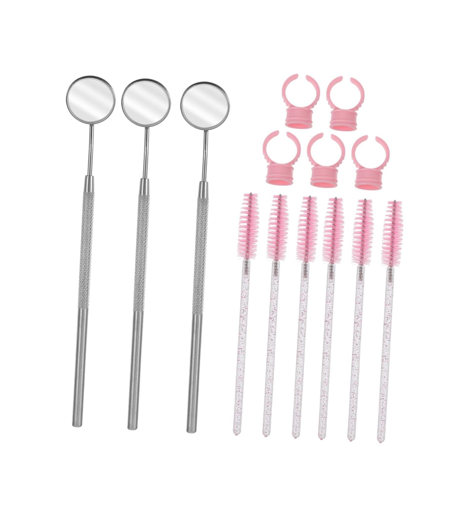 MAGICLULU Eyelash Makeup Tools Kit | Eyelash Glue Lengthening Mascara & Brush | Pink Beauty Tools for Women - Buy Online on GoSupps.com
