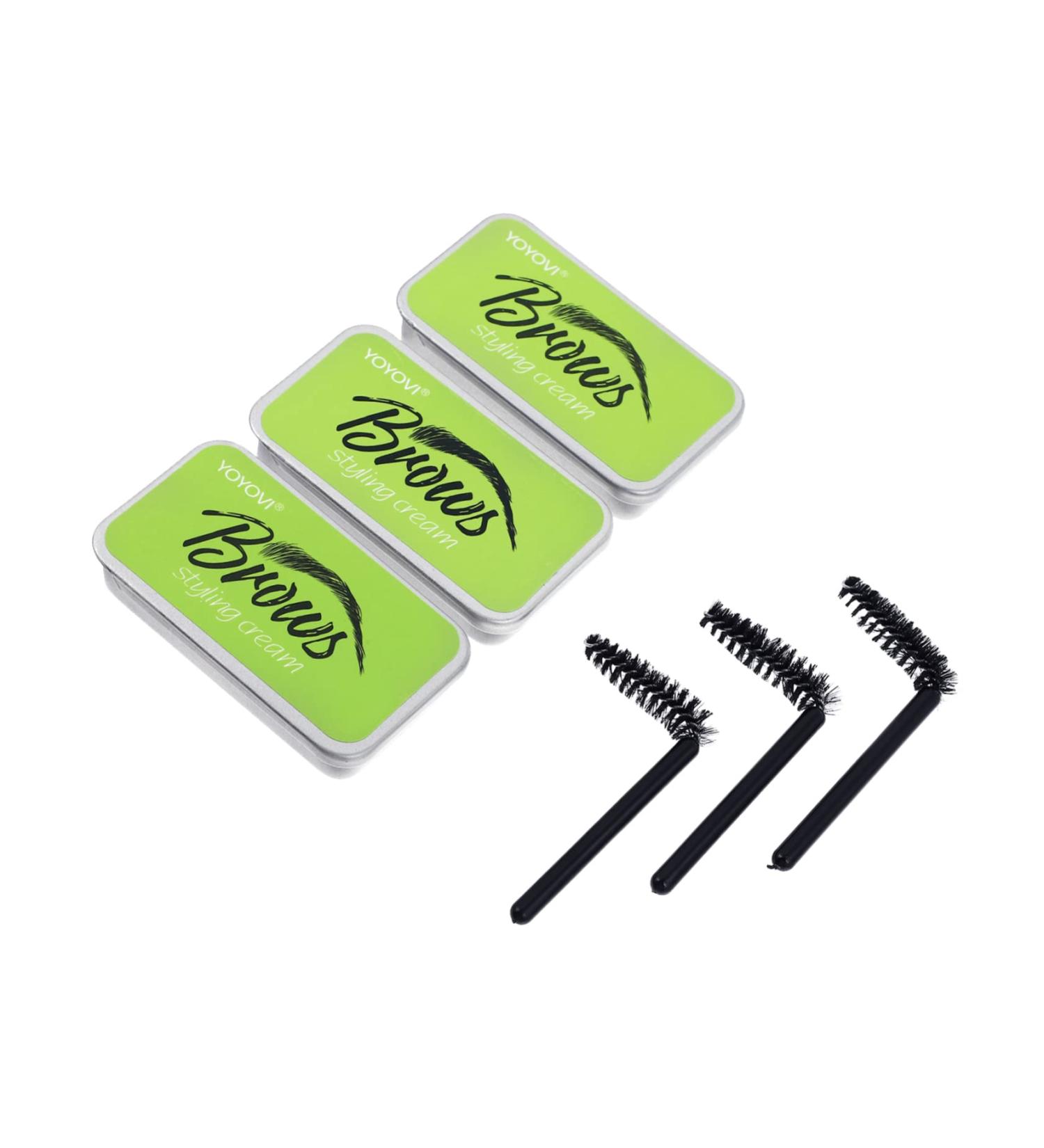 FOMIYES 3 Sets Natural Mascara Cosmetic Supplies Makeup Supplies Makeup Accessory Woman Make up Cosmetics - Buy Online on GoSupps.com