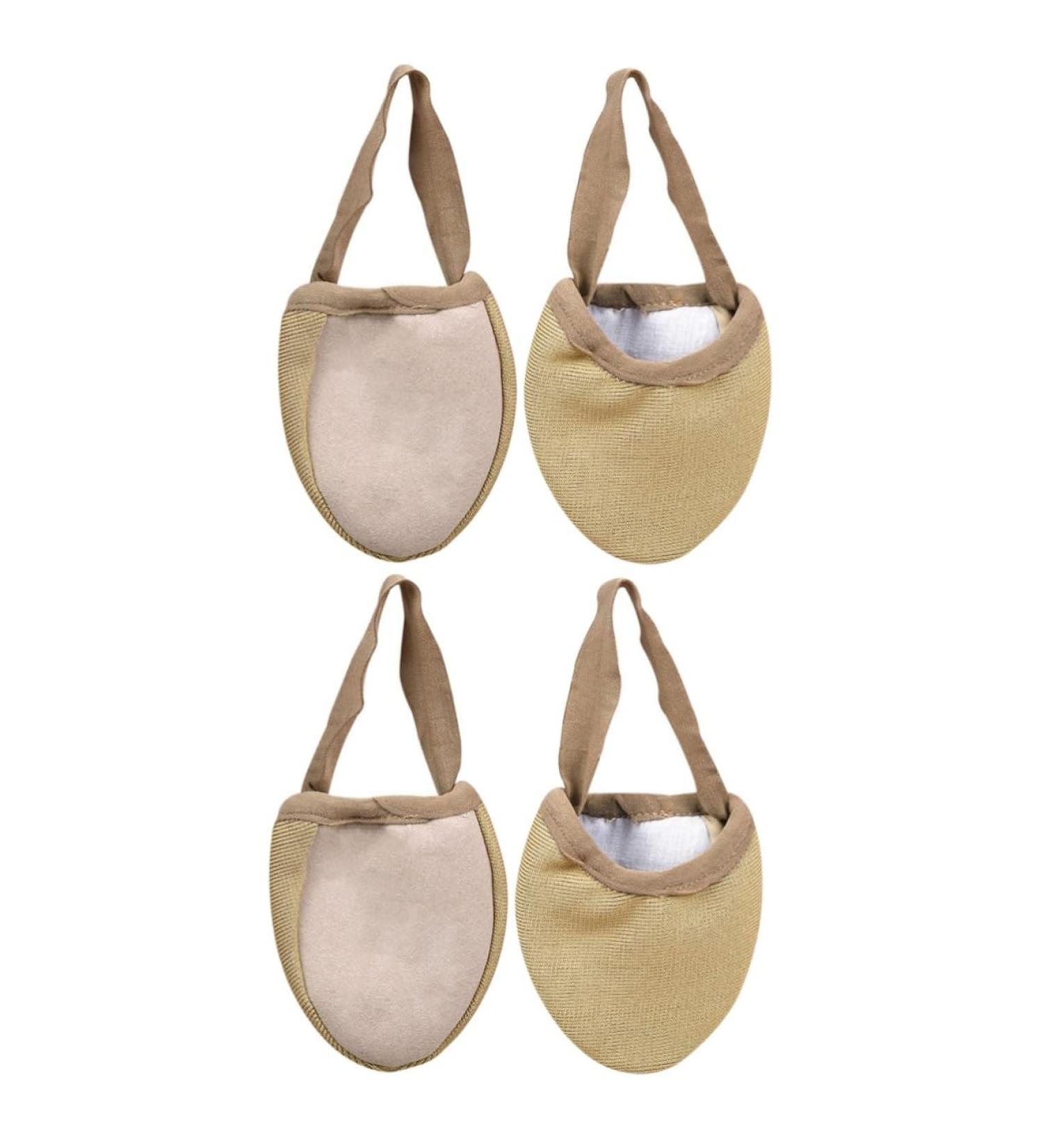 Buy Healvian Half Palm Toe Sleeve Cushion - Women's Block Heels Yoga Socks Grips & Suede Absorb Sweat - Perfect for Dance & Everyday Comfort - Buy Online on GoSupps.com