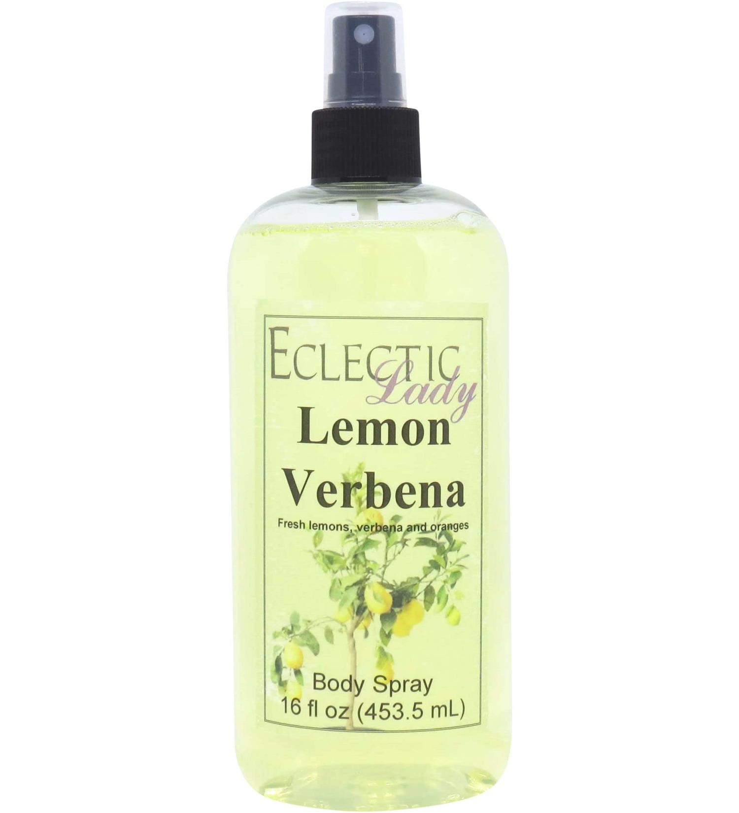 Eclectic Lady Body Spray for Women 16 Oz Lemon Verbena Body Mist with Long-Lasting Fragrance Fresh Wonderful Scent for Spring & Summer Floral & Fruity Perfume for Women with Orange Daily Use Regular Strength 16 Fluid Ounces - Buy Online on GoSupps.com