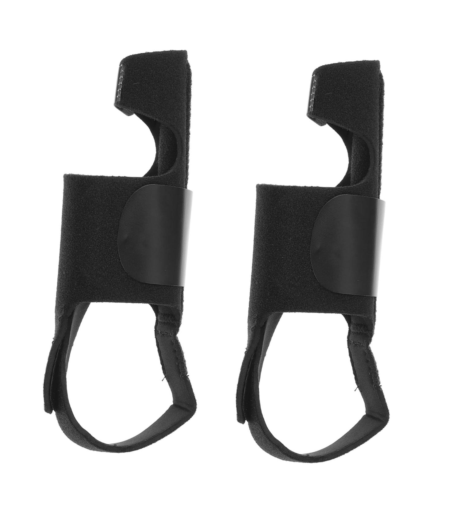PLAFOPE Hallux Valgus Wrist Thumb Brace - Hammer Toe Straightener & Bunion Separator with Metatarsal Pads - Black - Buy Online on GoSupps.com