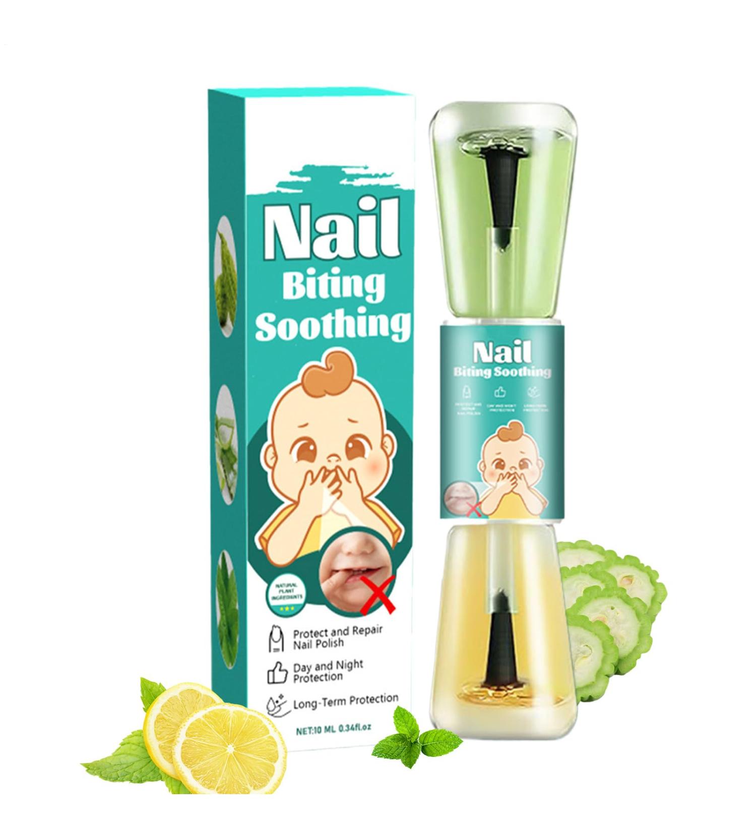 Bitter Nail Polish No Bite Nail Polish - Bitter Nail Falling for | Safe and Effective Night Bite Free Solution for Toddlers - Buy Online on GoSupps.com