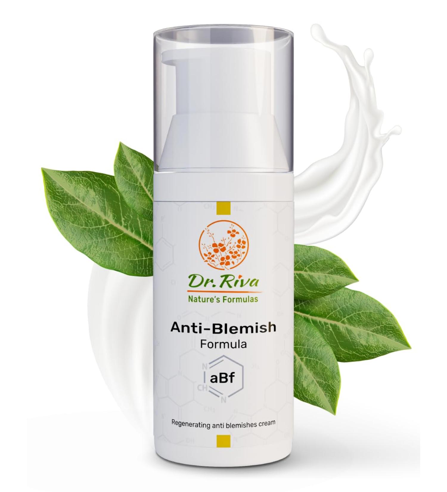 Dr. Riva Nature s Formula Regenerating Blemish Cream - Best Anti-Acne Treatment for Sensitive Skin | Acne Control & Blemish Removal | 50ml - Buy Online on GoSupps.com