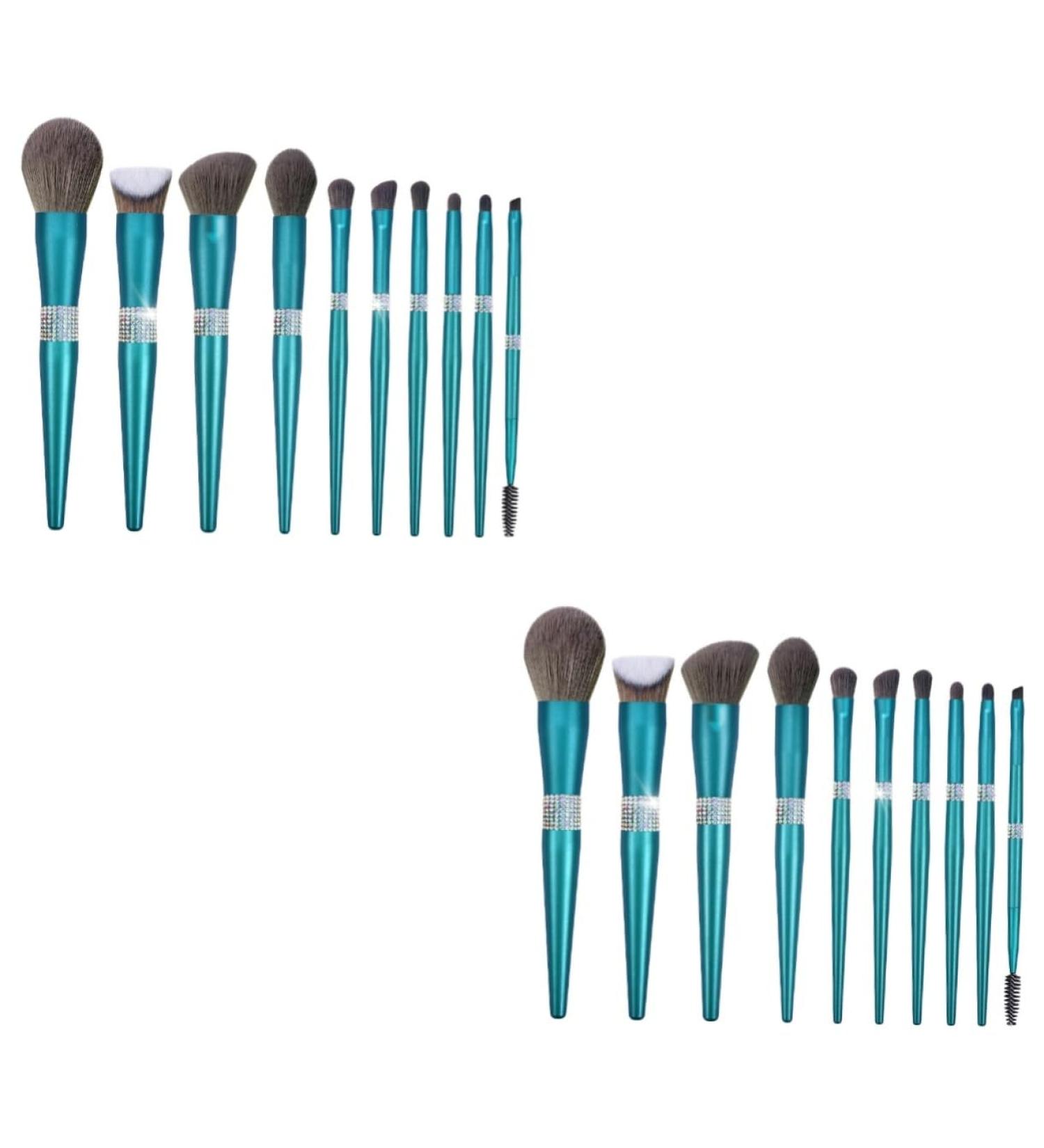 Beavorty 2 Sets Diamond Makeup Brush Blending Brush Beauty Kit Rhinestones for Face Women Makeup Brush Professional Makeup Brush Face Tools Applicator Cosmetic Plastic Miss With Diamond - Buy Online on GoSupps.com