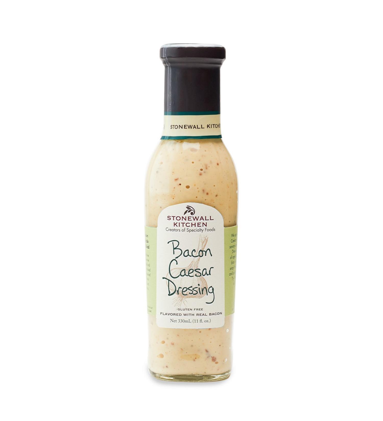 Stonewall Kitchen Bacon Caesar Dressing 11 oz. - Savory Bacon Infused Caesar Dressing - Buy Online on GoSupps.com
