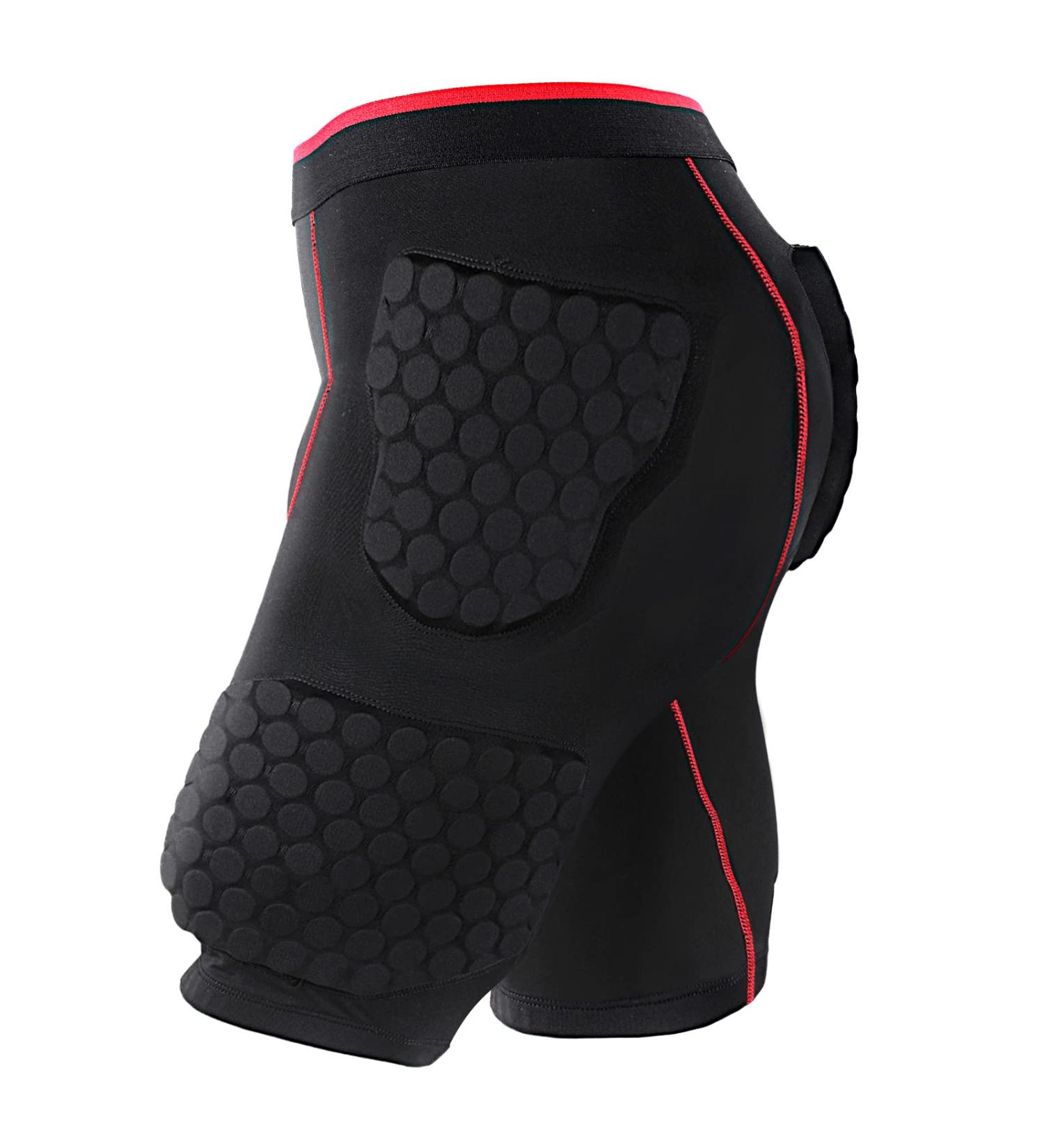 Hozzen Protective Padded Shorts - Hip Protector for Riding, Skateboarding, Skiing, Ice Hockey - Large - Buy Online on GoSupps.com