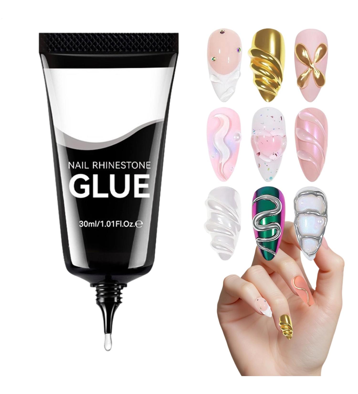 Gen rico Nail sculpting gel | 30ml modeling and decorating glue with rhinestones molding gel for nail sculpting for women and girls application of sculpting patterns for manicures - Buy Online on GoSupps.com