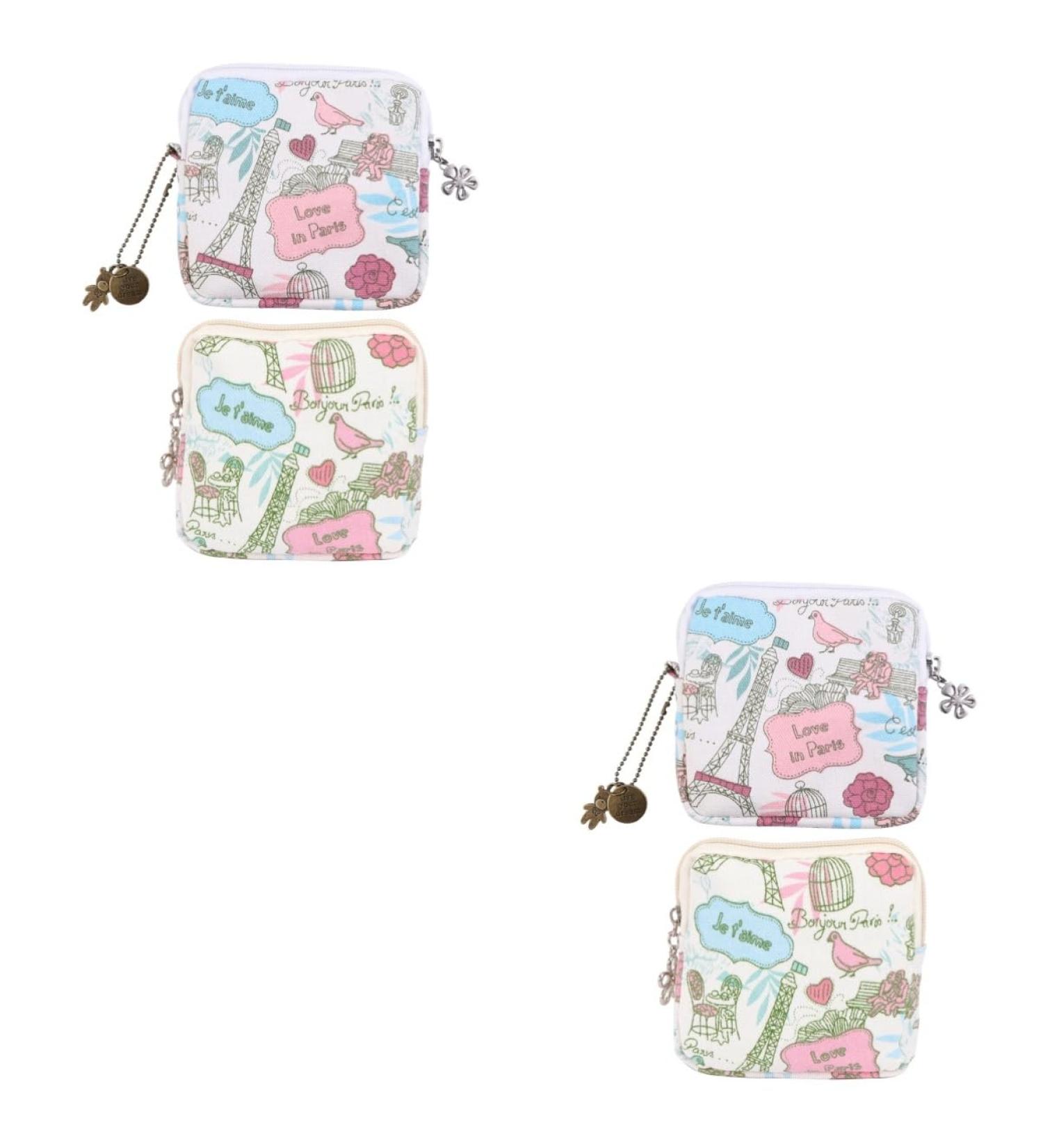 Lurrose 4-Pack Women's Storage Bags - Period Pockets for Teenage Girls | Organize Bandages & Essentials - Buy Online on GoSupps.com