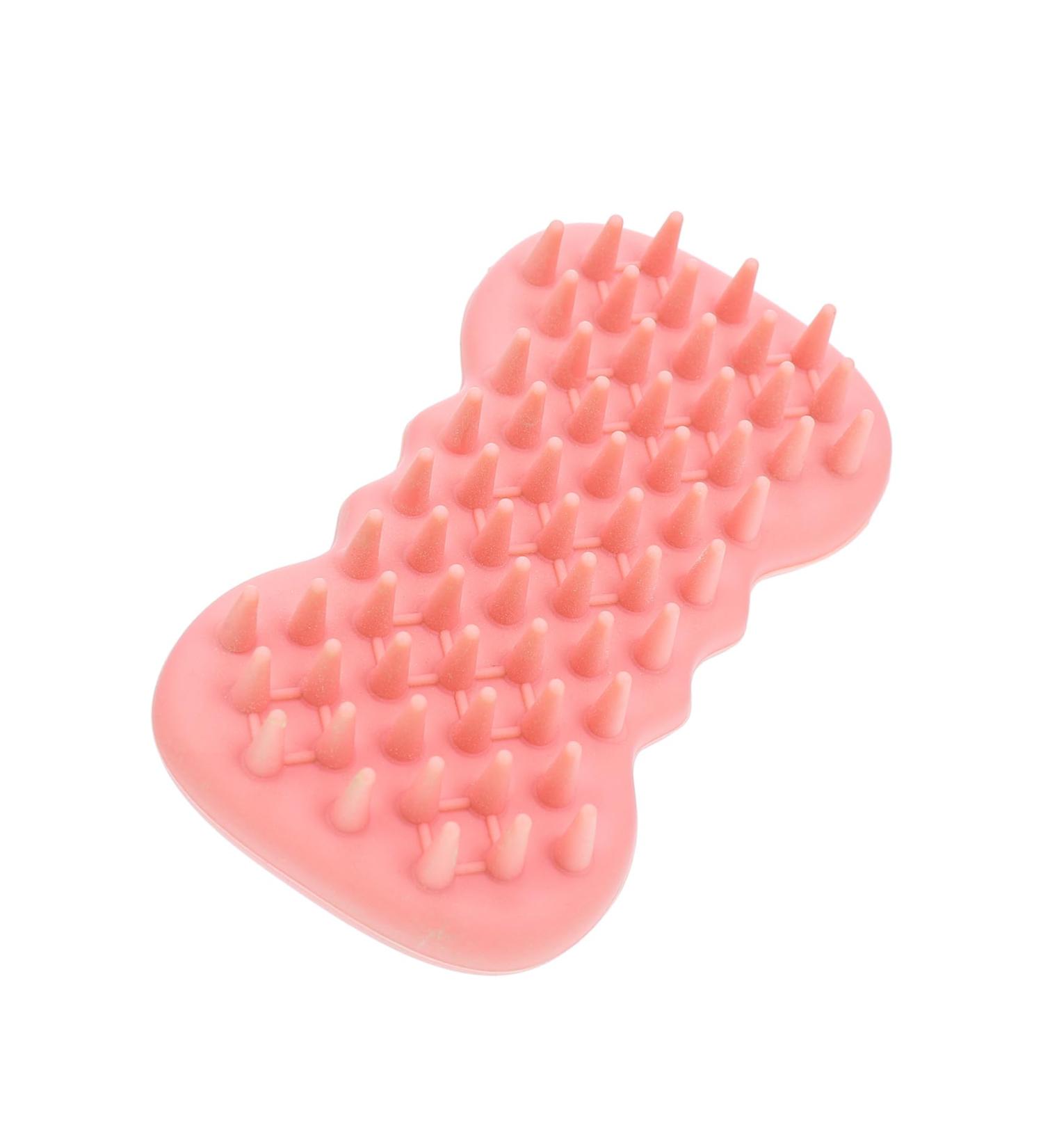 Buy Kombiuda Silicone Shampoo Brush - Deep Cleaning Massage Tool for Hair & Body - Multi-Cleaning Pink Brush for Kids & Adults - Ideal for Bathing & Haircare - Buy Online on GoSupps.com