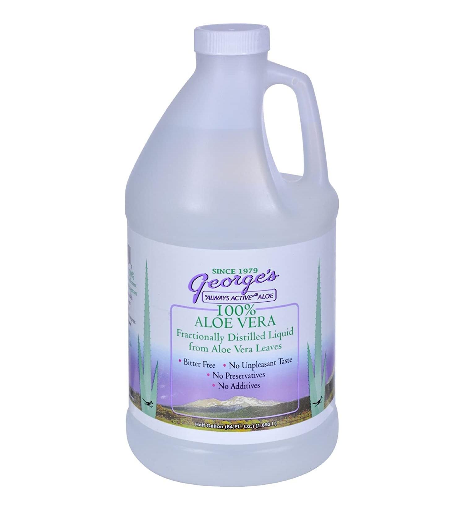 George's Always Active Aloe Vera Liquid Drink - 64 fl oz - Pack of 1 - Buy Online on GoSupps.com