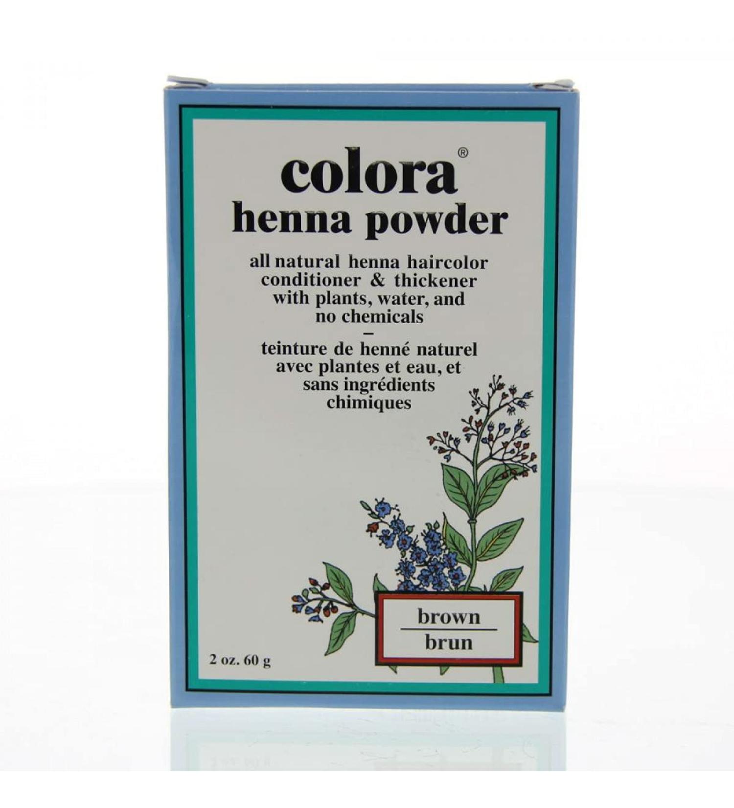 Colora Henna Veg-Hair Brown 59 ml (hair color)