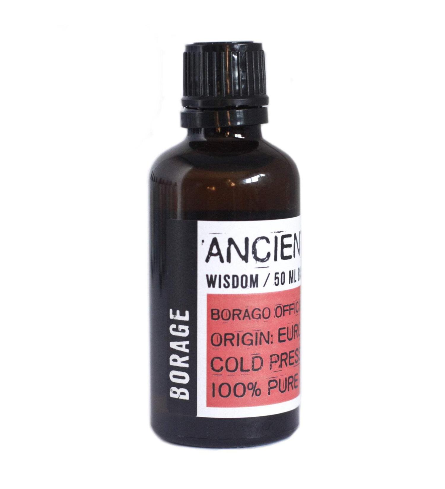 Ancient Wisdom Borage Oil - 50ml - Buy Online on GoSupps.com