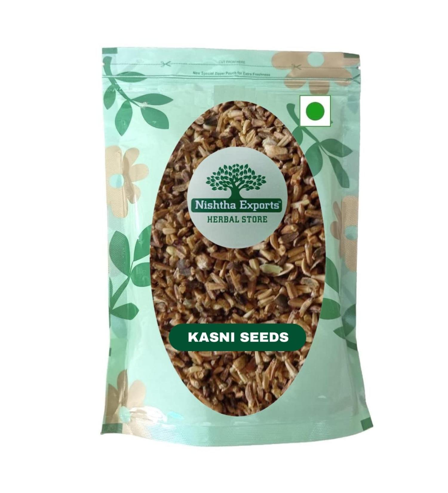 Kasni Seeds-Cichorium Intybus-Raw Herbs-Kasini Beej-Kaasni Seeds-Chicory-Jadi Booti-Single Herbs (500 Gram) - Buy Online on GoSupps.com