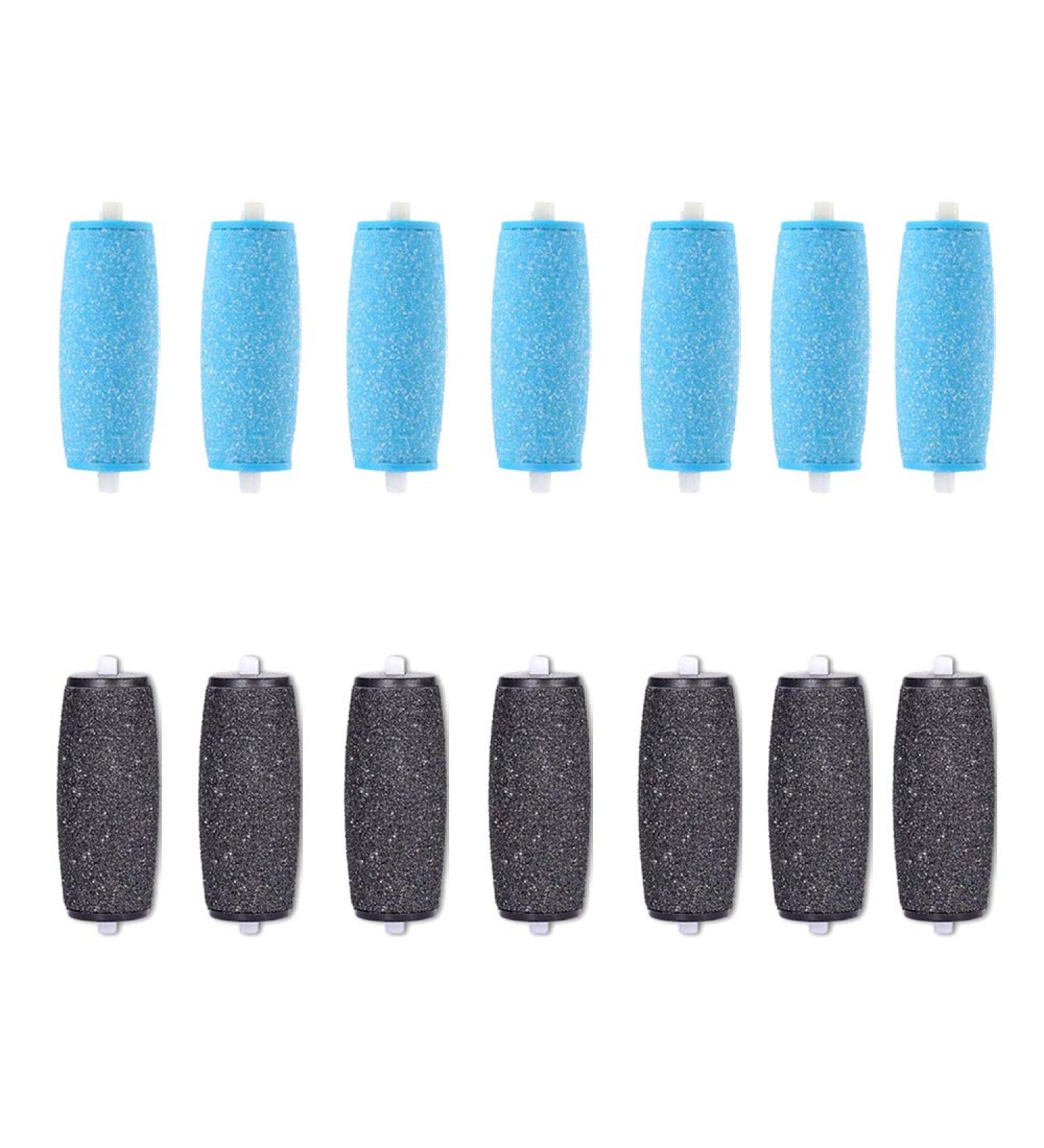 14-Pack Extra Coarse Mineral Replacement Rolls for Velvet Smooth Corneal Remover - Diamond Particles (7 Extra Rough & 7 Uniform Rough) - Buy Online on GoSupps.com