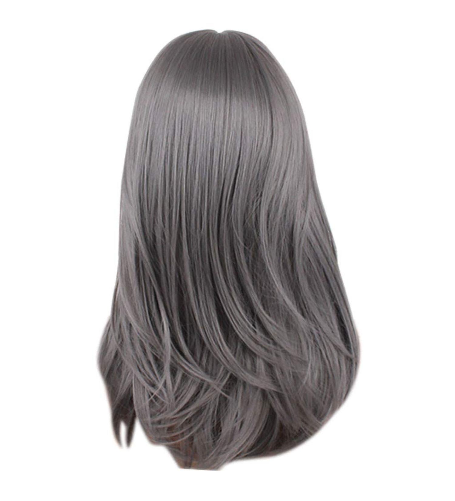Kashyk Women s Medium Straight Lace Wig - Fashionable 45cm Full Wig for Everyday Wear Cosplay & Parties - Buy Online on GoSupps.com
