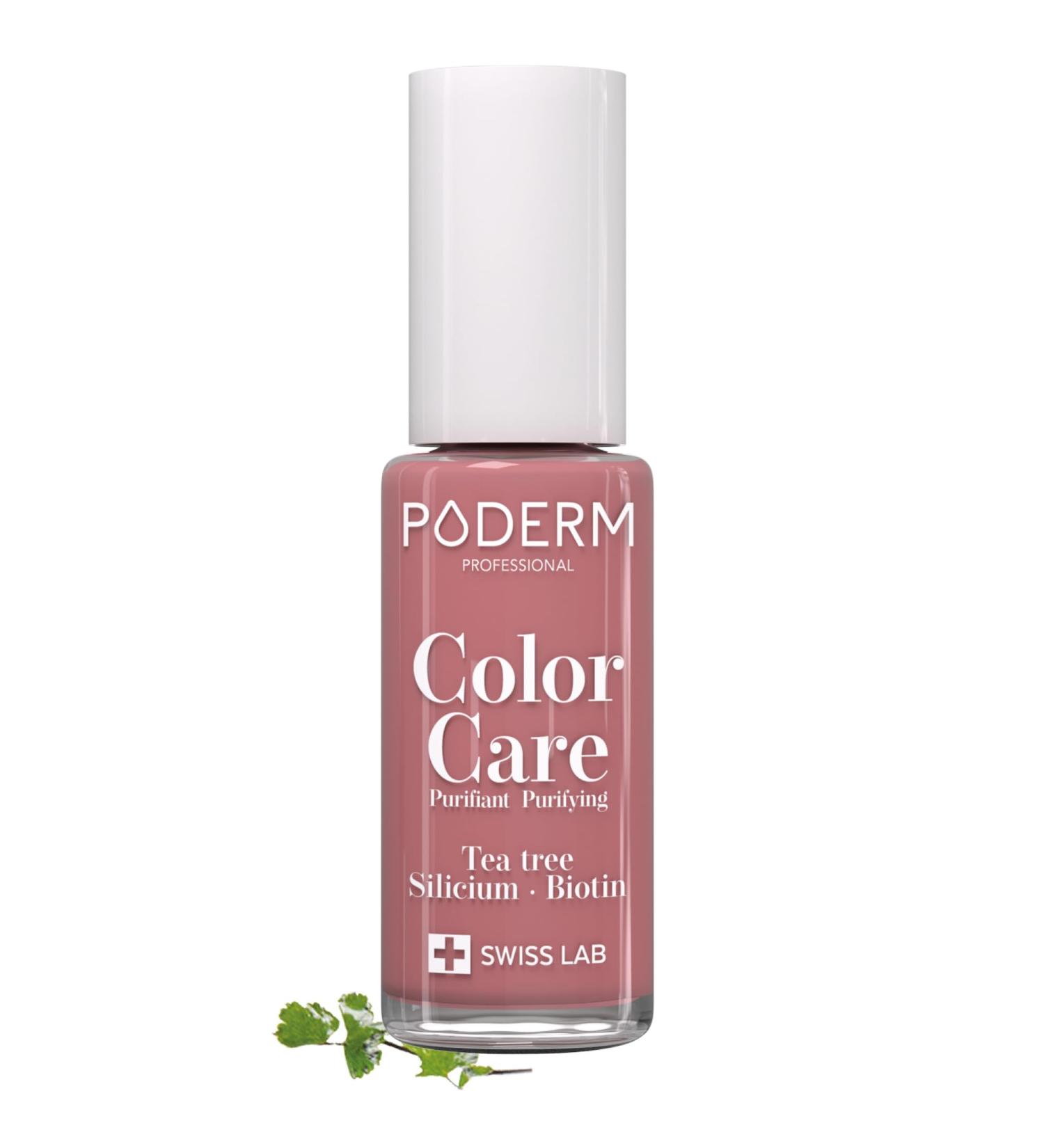 PODERM - FUNGAL NAIL INFECTIONS - Nail varnish TEA TREE - Prevention & Treatment of Nails Yellowed/Damaged by FUNGAL INFECTIONS - TREATS & COLOURS - foot/hand treatment - Swiss Made Rosewood - Buy Online on GoSupps.com