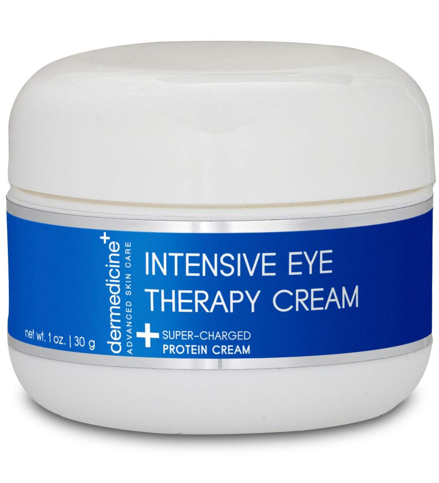 Intensive Therapy Eye Cream with Peptides & Jojoba Oil | Reduce Puffiness Dark Circles & Fine Lines | 1 oz (30g) - Shop Internationally - Buy Online on GoSupps.com