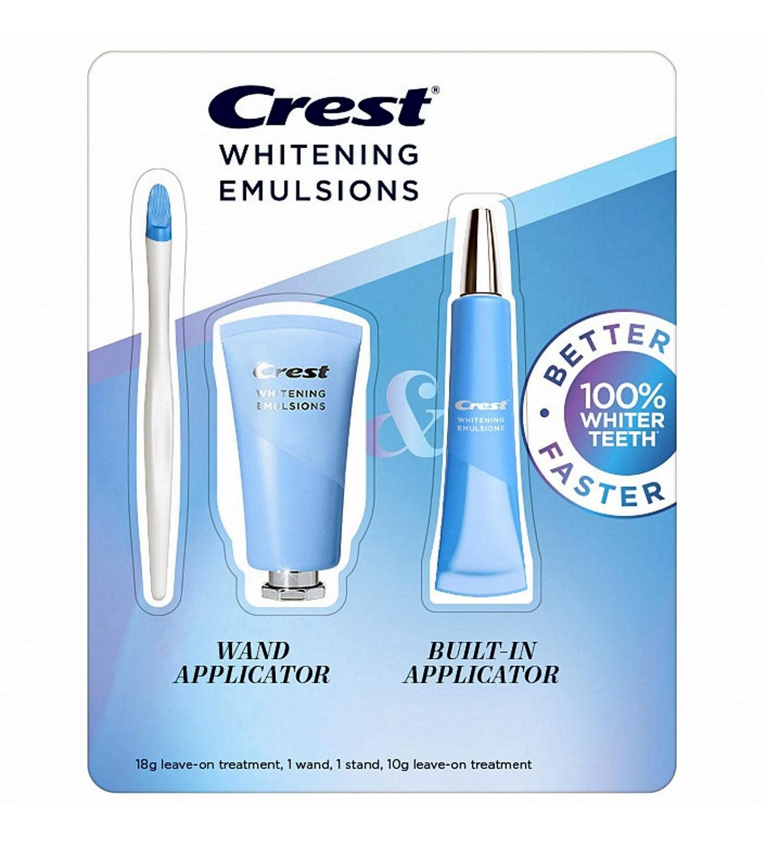 Crest Whitening Emulsions Kit - Teeth Whitening Treatment - Buy Online on GoSupps.com