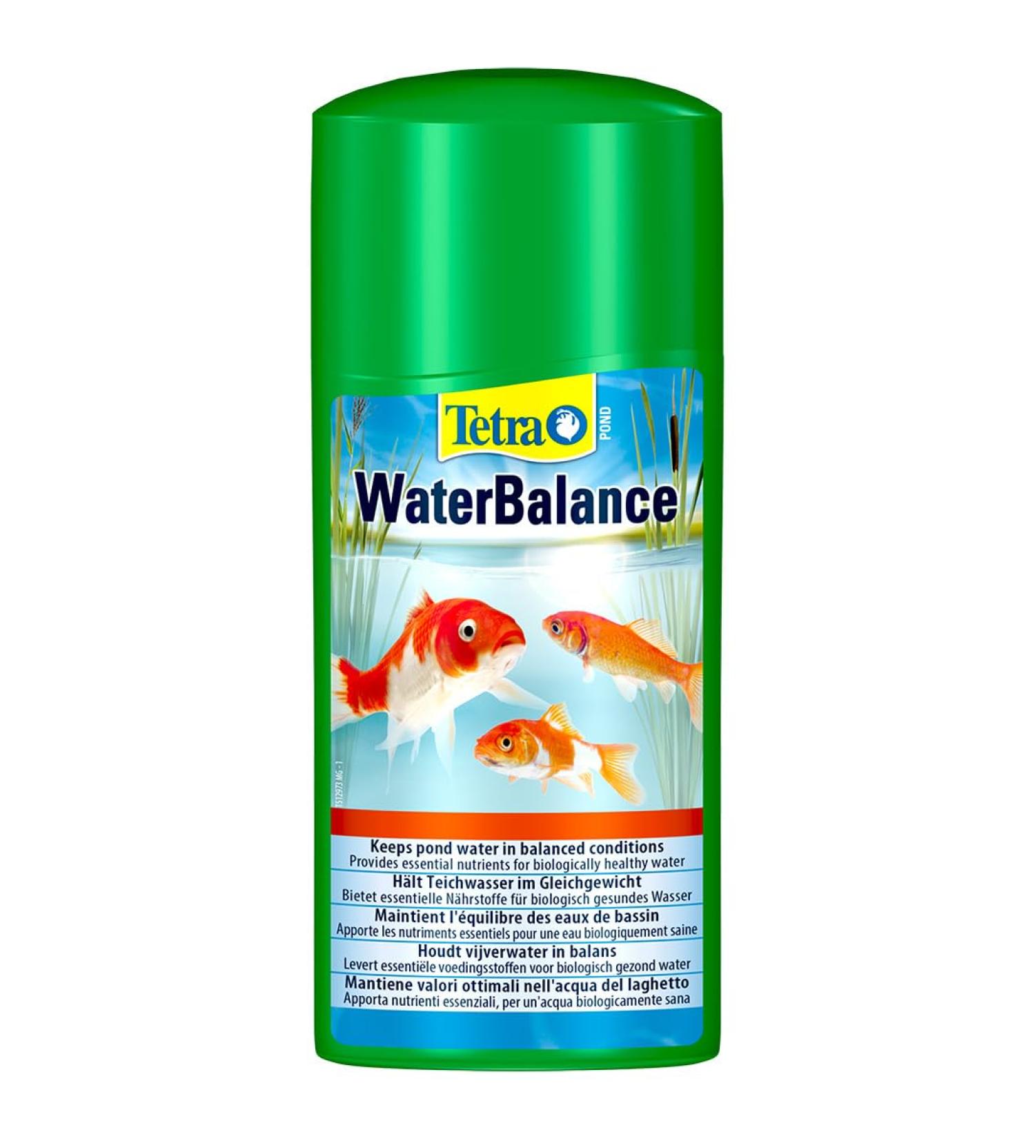 Tetra Pond WaterBalance water treatment product - creates ideal and stable water values in the pond 500 ml bottle