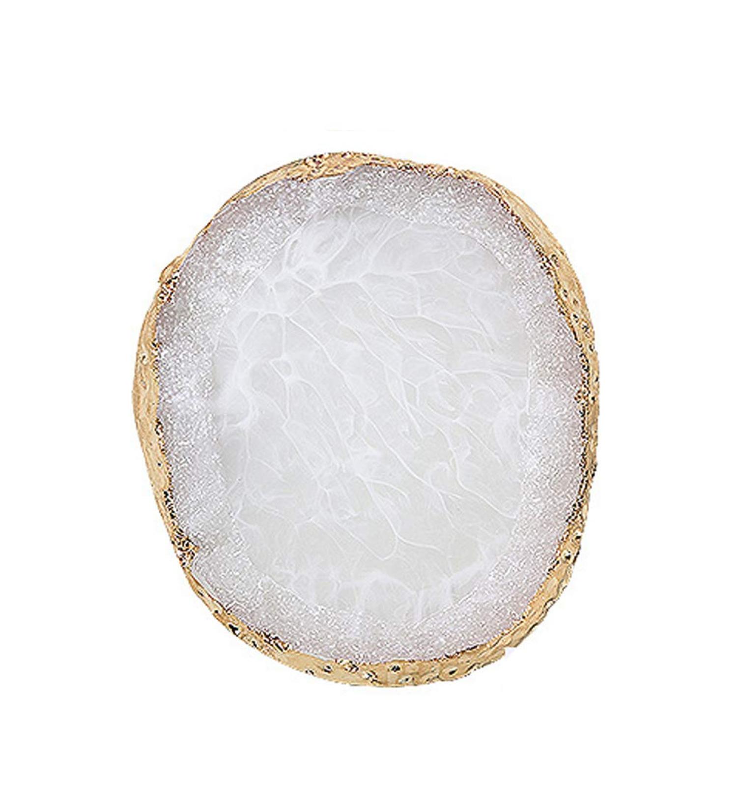 Nail Art Palette - 4 Colors | Synthetic Resin Manicure DIY Tools | Gilded Edge Design for Stunning Nail Art - Buy Online on GoSupps.com