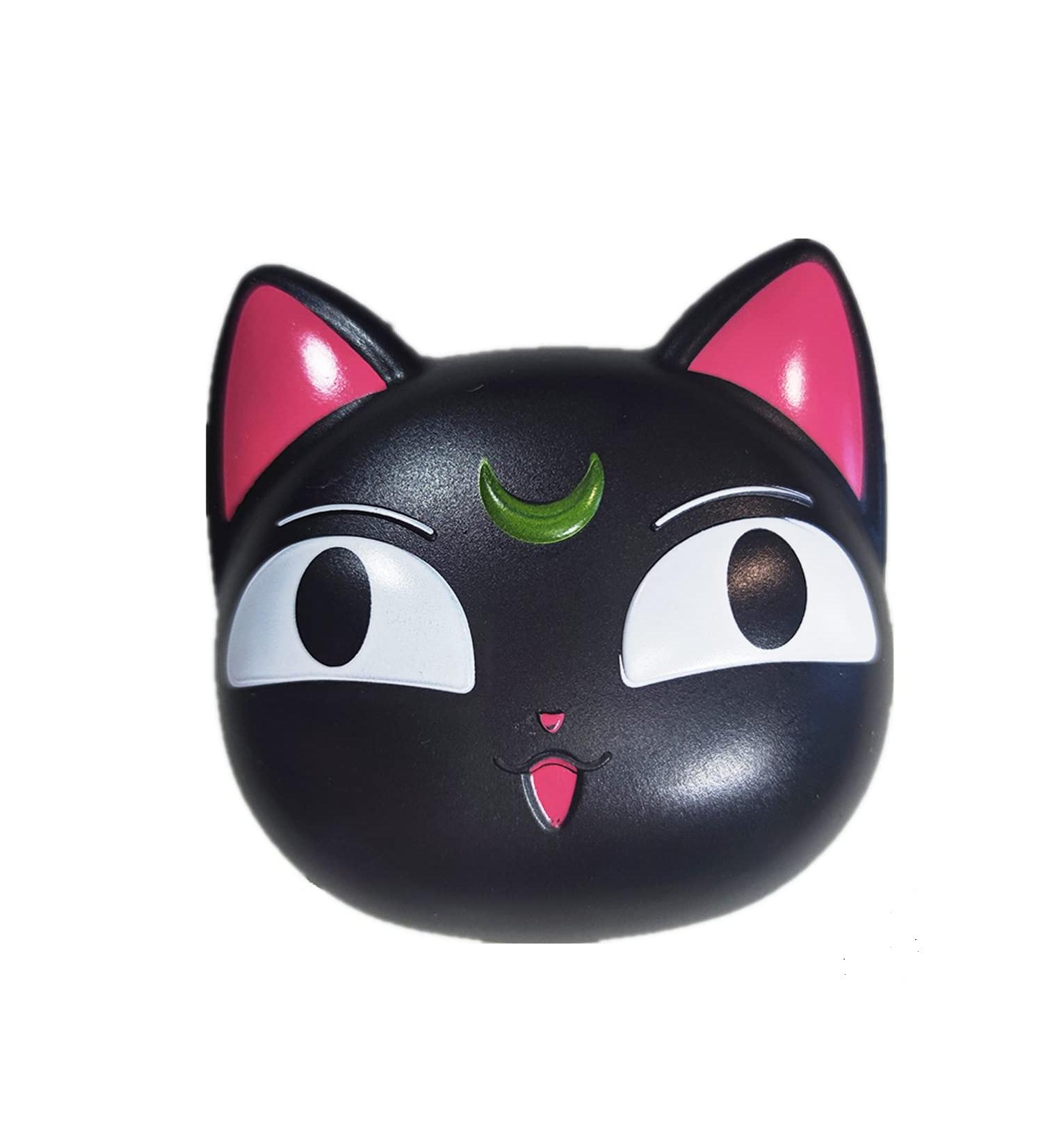 VIUJUH Anime Cute Cat Contact Lens Case Set - Travel Box with Mirror Bottle & Tweezers - Stylish Black Container for Lens Care - Buy Online on GoSupps.com