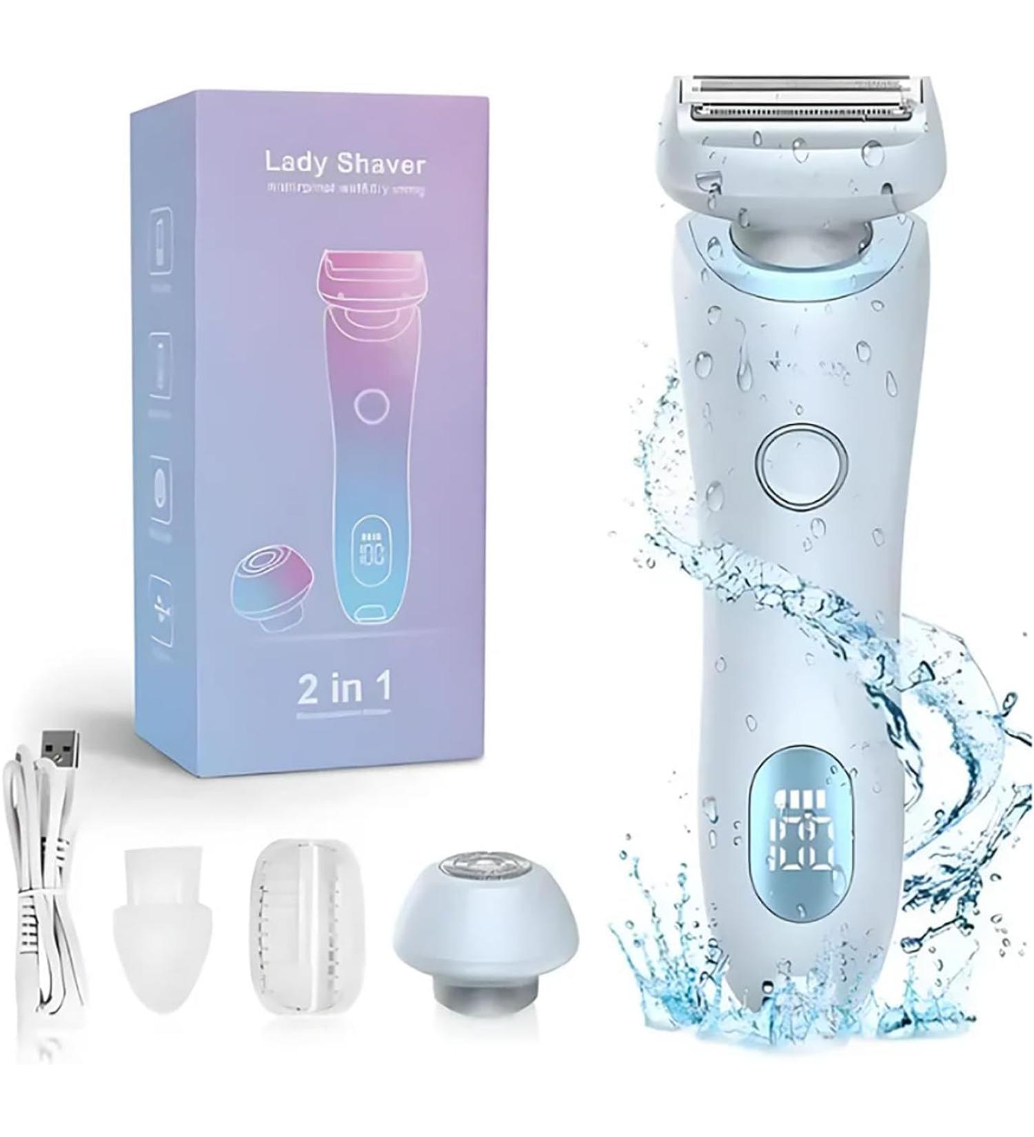 Beautibloom Razor - 2024 Best Silk Glide Razor SilkGlide Pro - 2024 Best Silk Glide Razor Livora Electric Razor 2 in 1 Electric Shaver Razors for Women Wet & Dry (Blue) - Buy Online on GoSupps.com