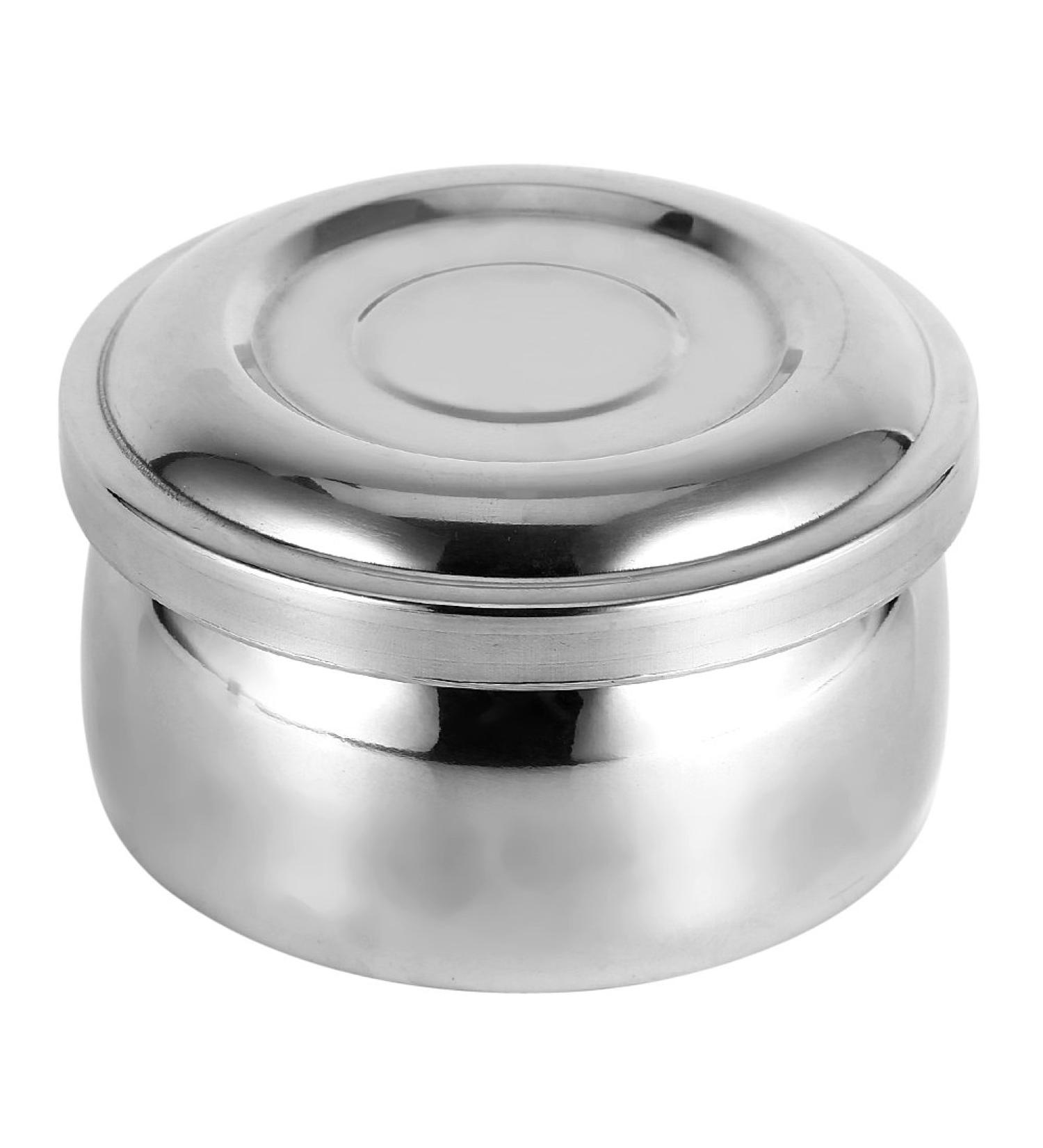 Premium Men's Shaving Soap Cup - Silver Metal Wet Shaving Tool for a Smooth Clean Shave - Buy Online on GoSupps.com