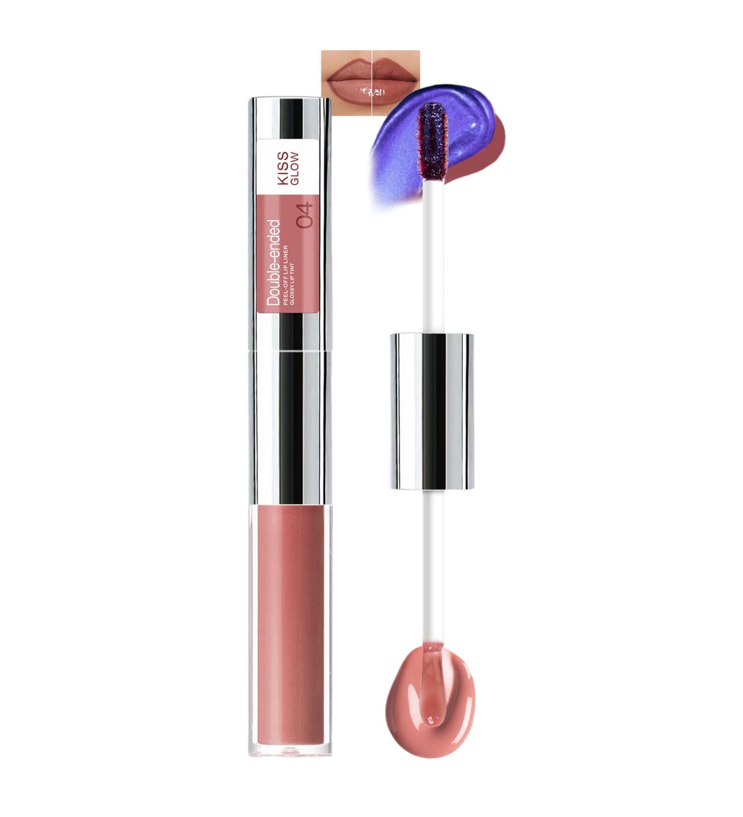 Lestpola Lip Liner Stain Peel Off & Tinted Lip Oli doublesided peeloff lip gloss longlasting waterproof formula lightness nonstick cup highly pigmented makeup for women 04 04 - Buy Online on GoSupps.com