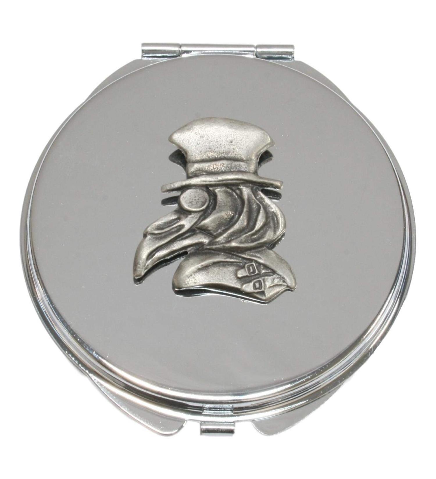 Plague Doctor Compact Mirror Handbag Gift With Free Engraving 411 - Buy Online on GoSupps.com