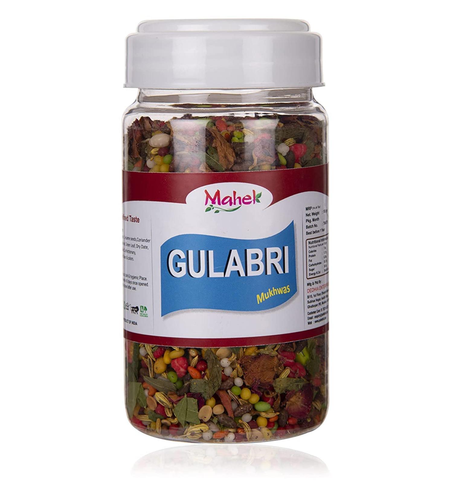 Mahek Gulabari Mukhwas (150 GM)_Packing May Vary